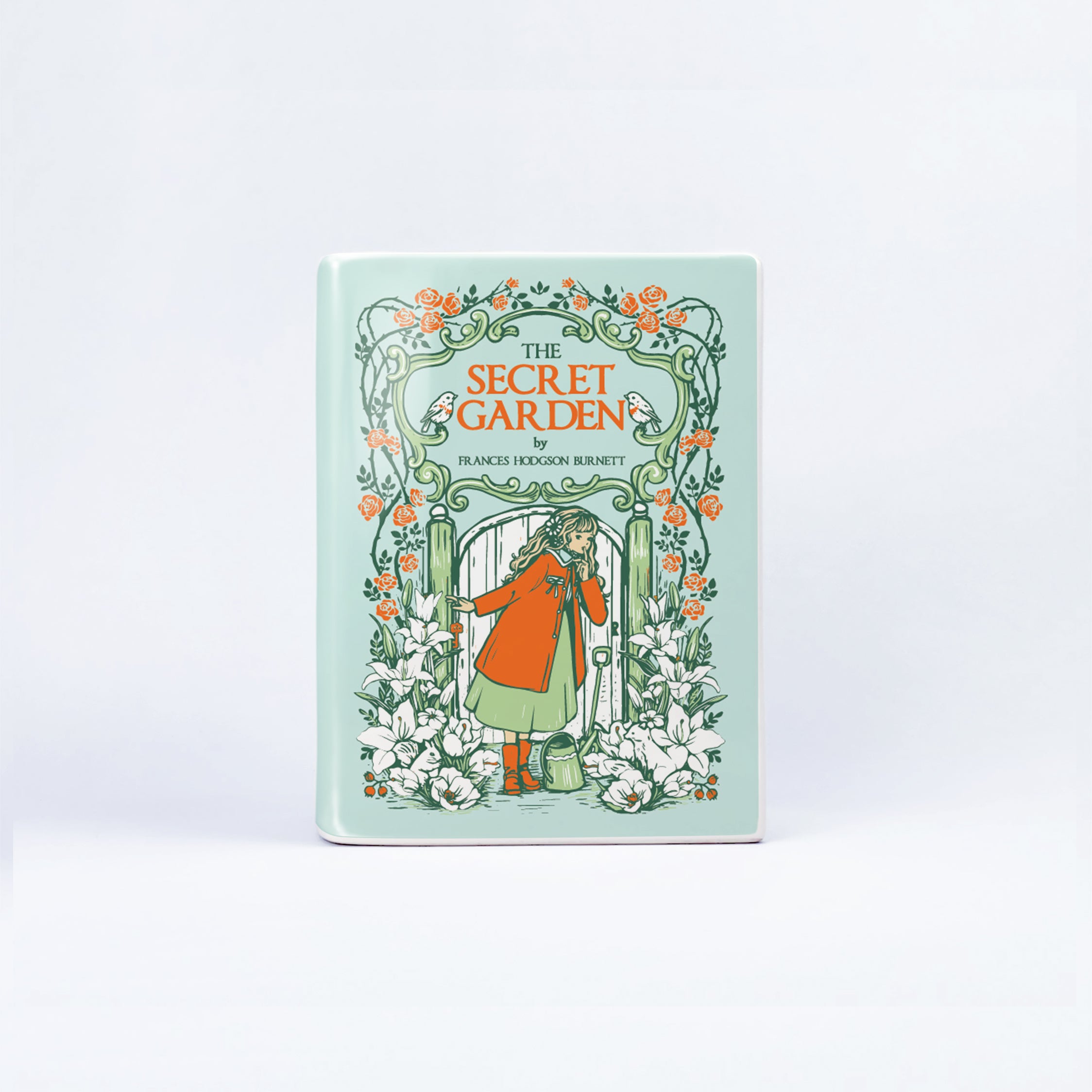 The Secret Garden Ceramic Book Vase - Small