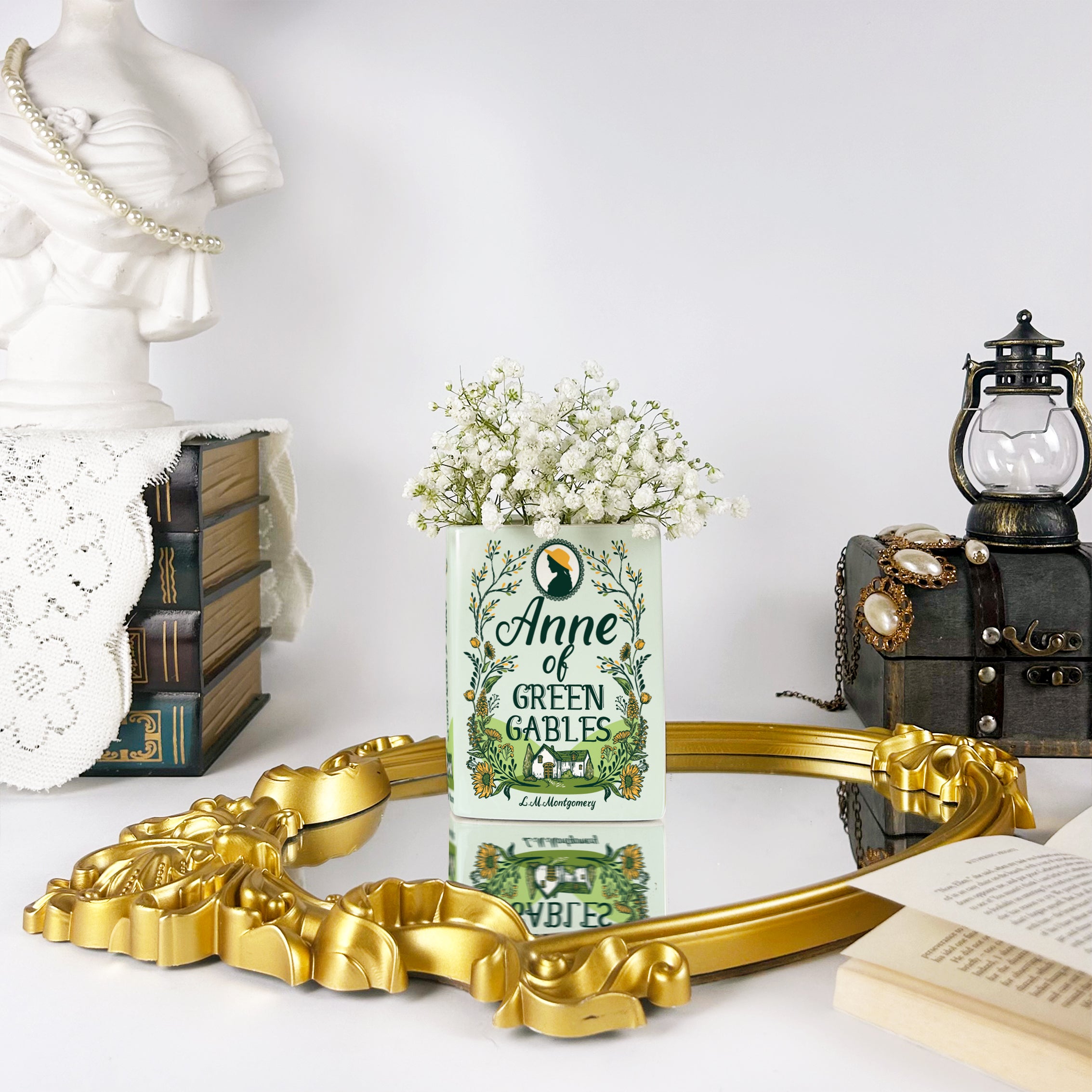 Anne of Green Gables Ceramic Book Vase - Small