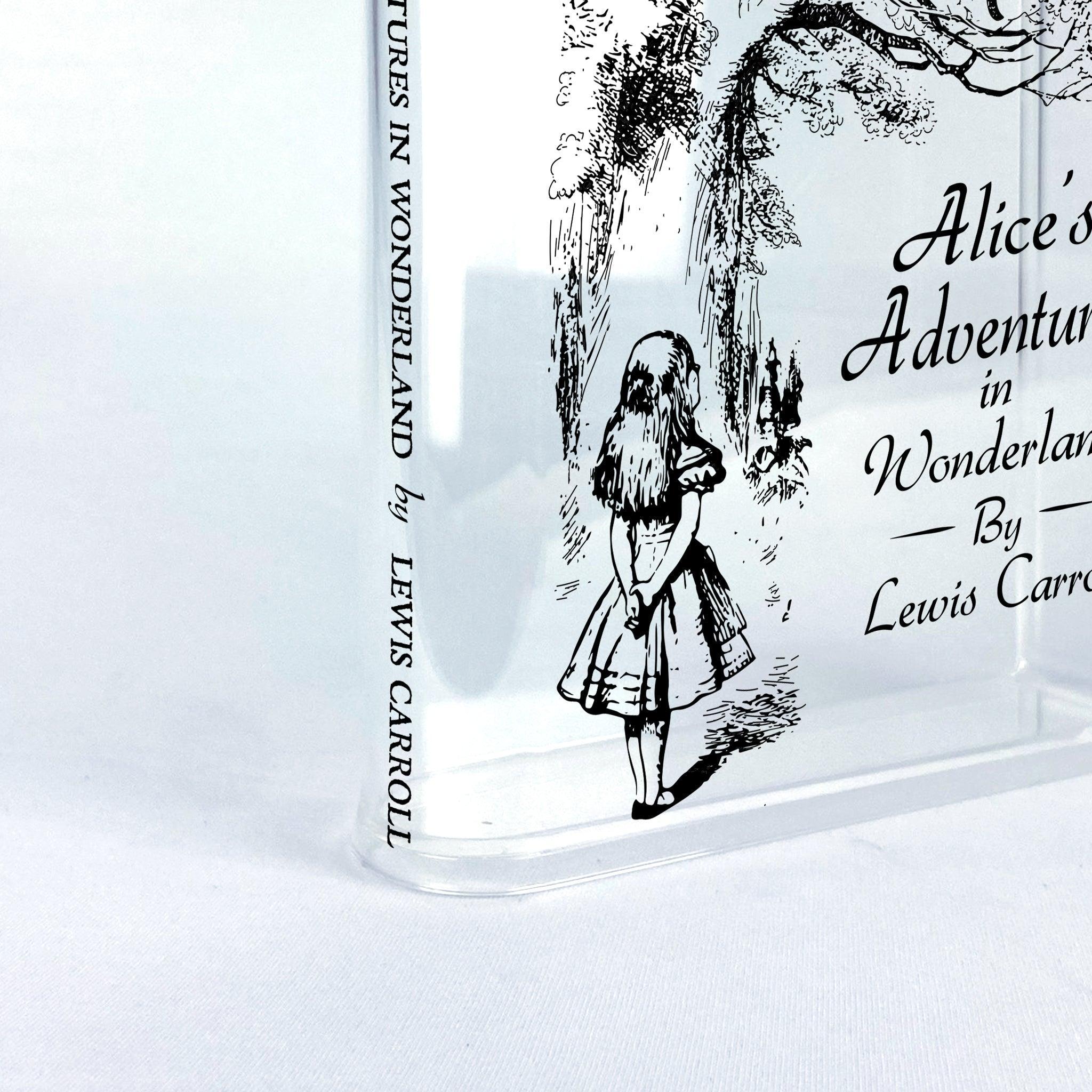 Alice in Wonderland Acrylic Book Vase