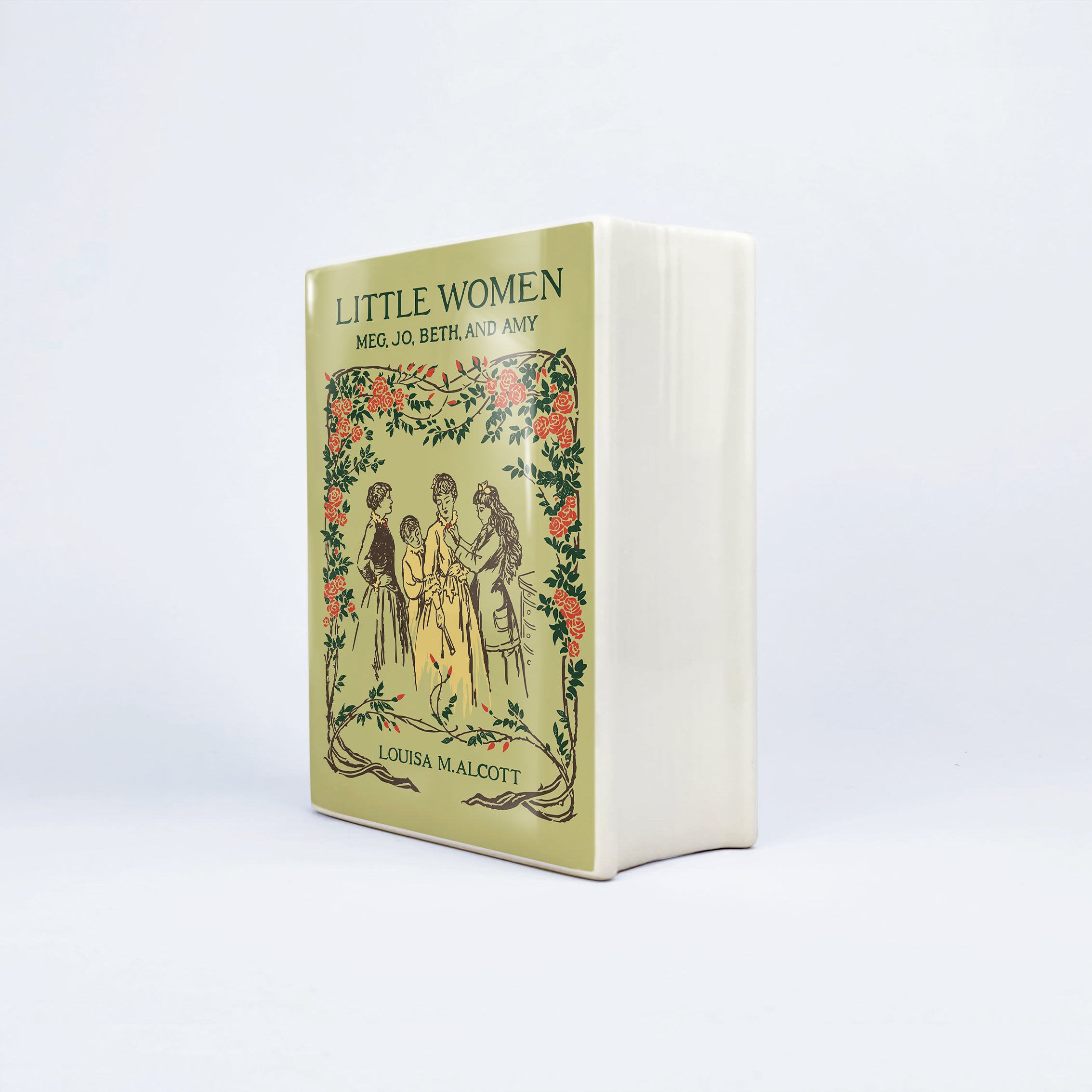 Little Women Ceramic Book Vase - Small