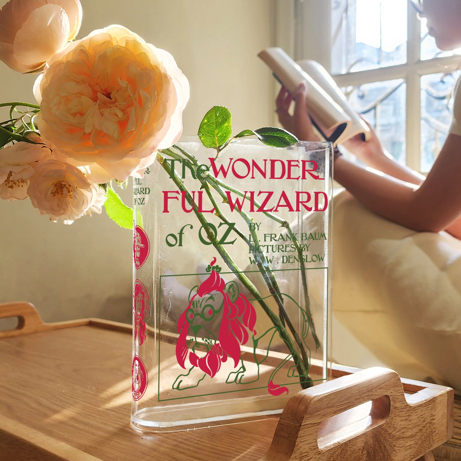 Wizard of Oz Acrylic Book Vase - II