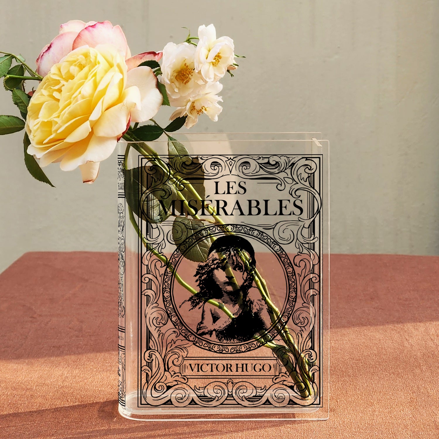 Les Misérables Acrylic Book Vase