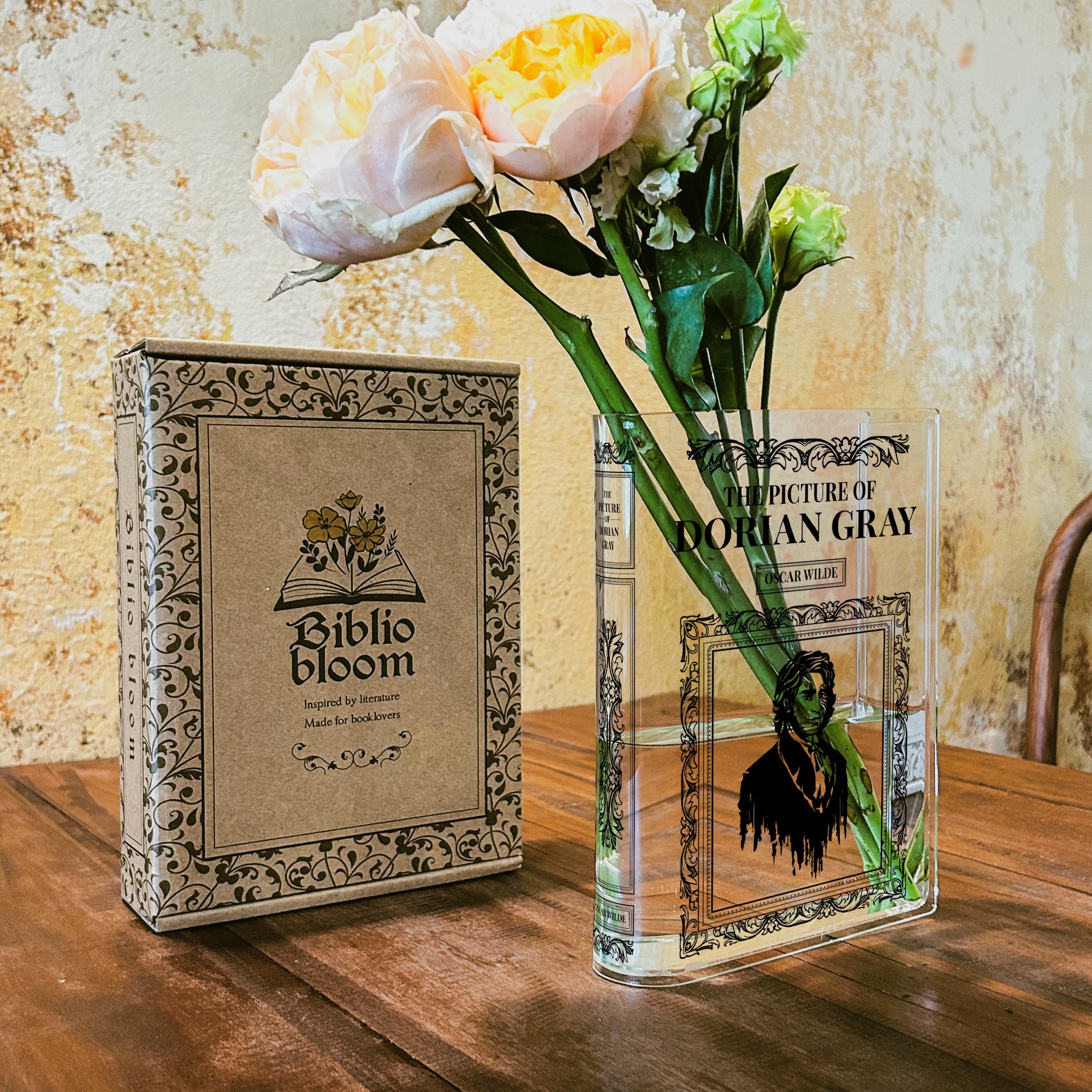The Picture of Dorian Gray Acrylic Book Vase - II