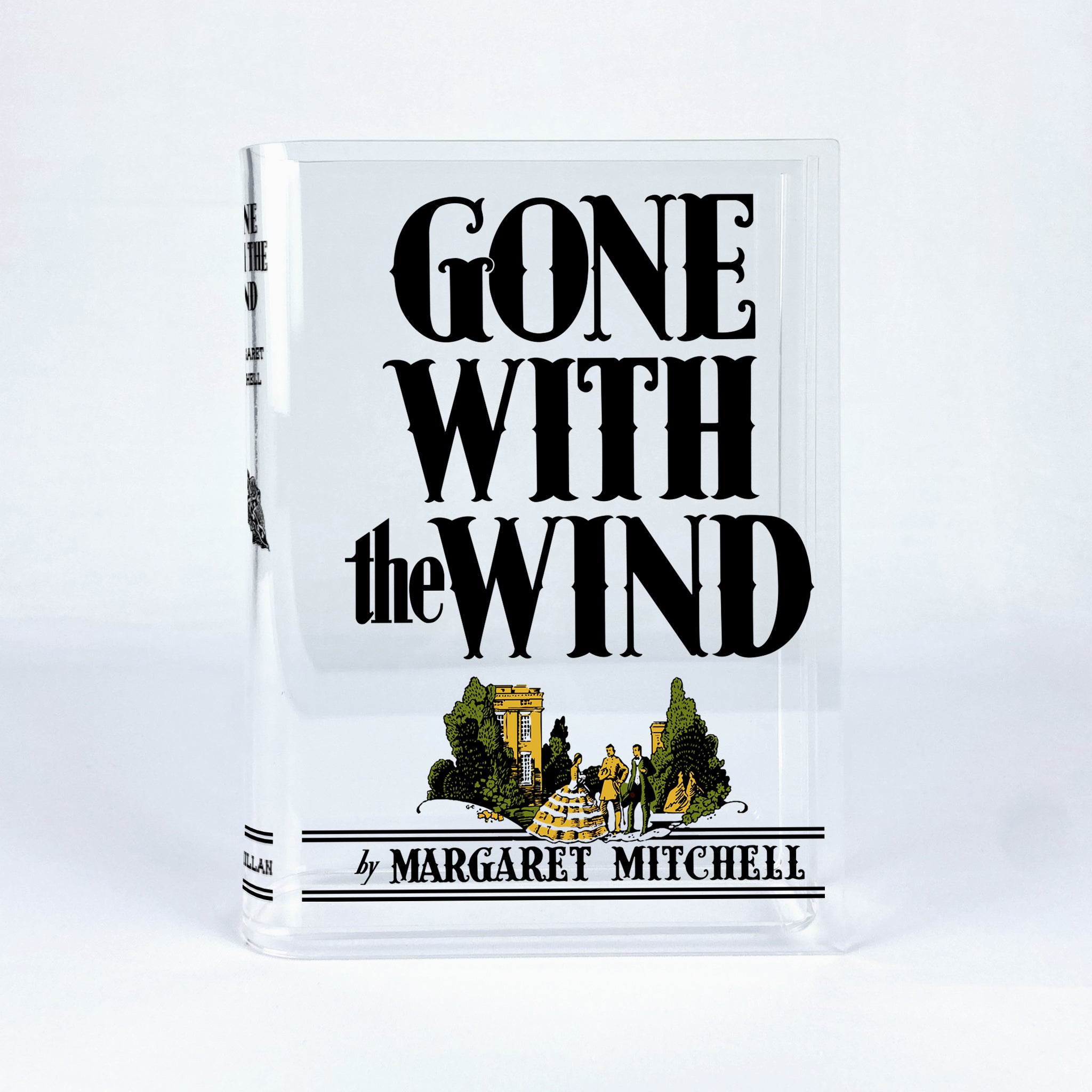 Gone with the Wind Acrylic Book Vase