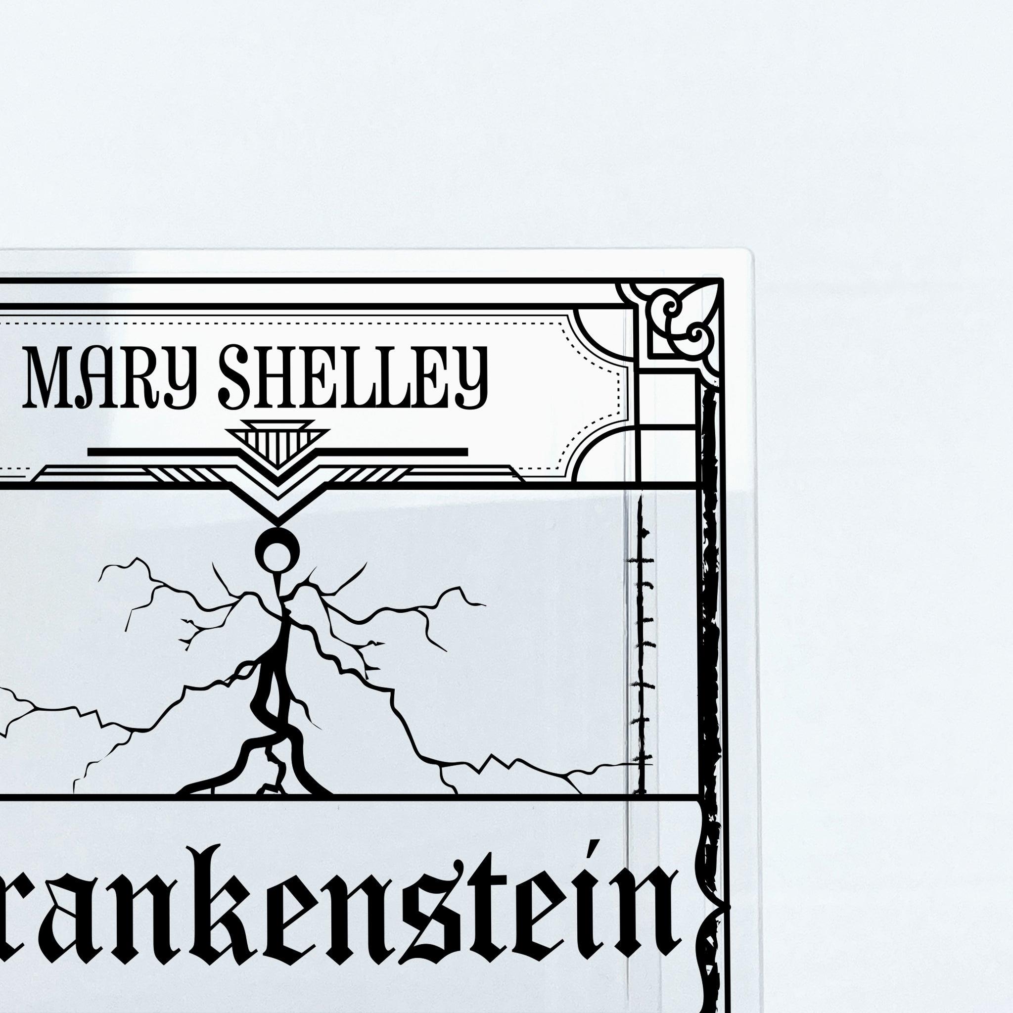 Frankenstein Acrylic Book Vase