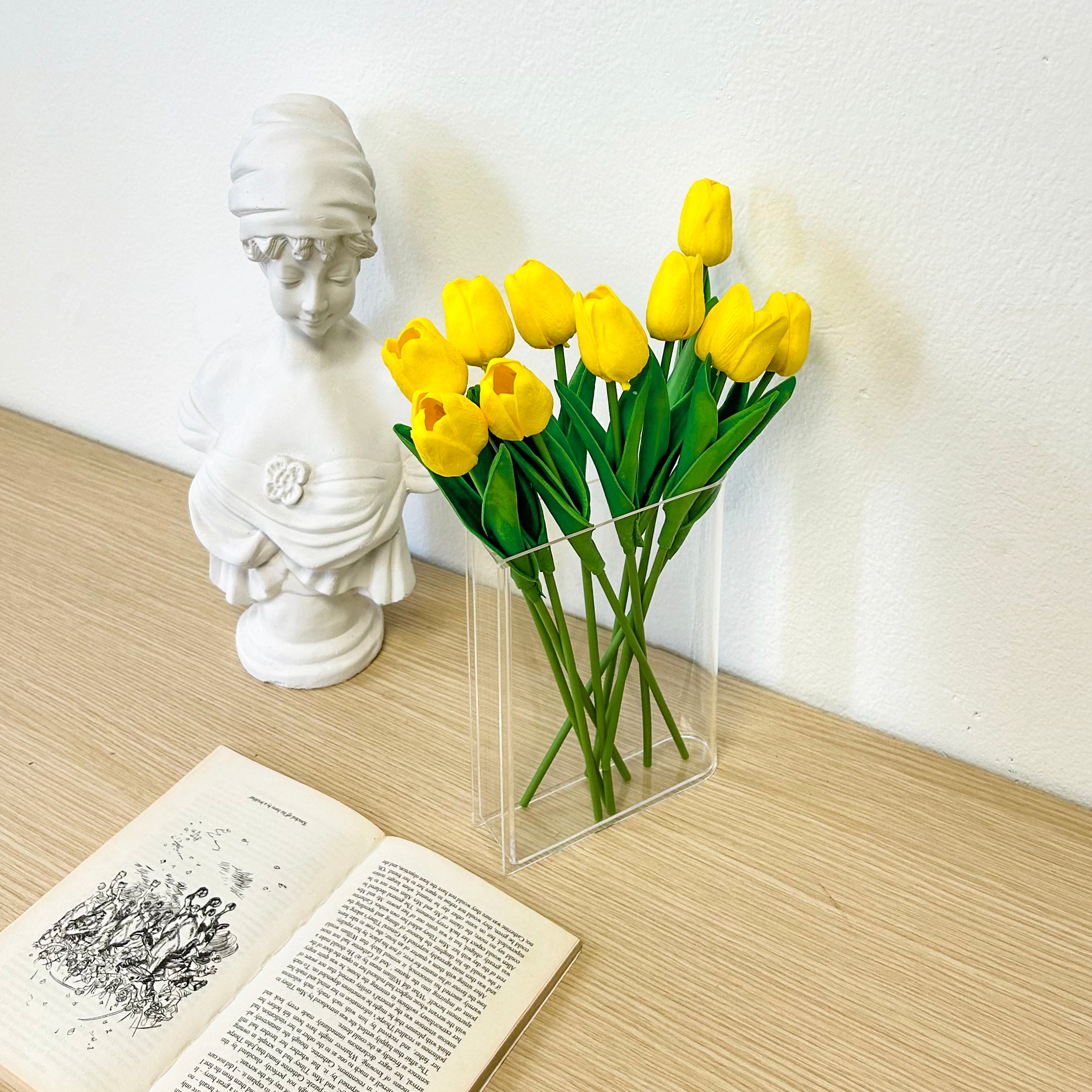 10PCS Artificial Tulips