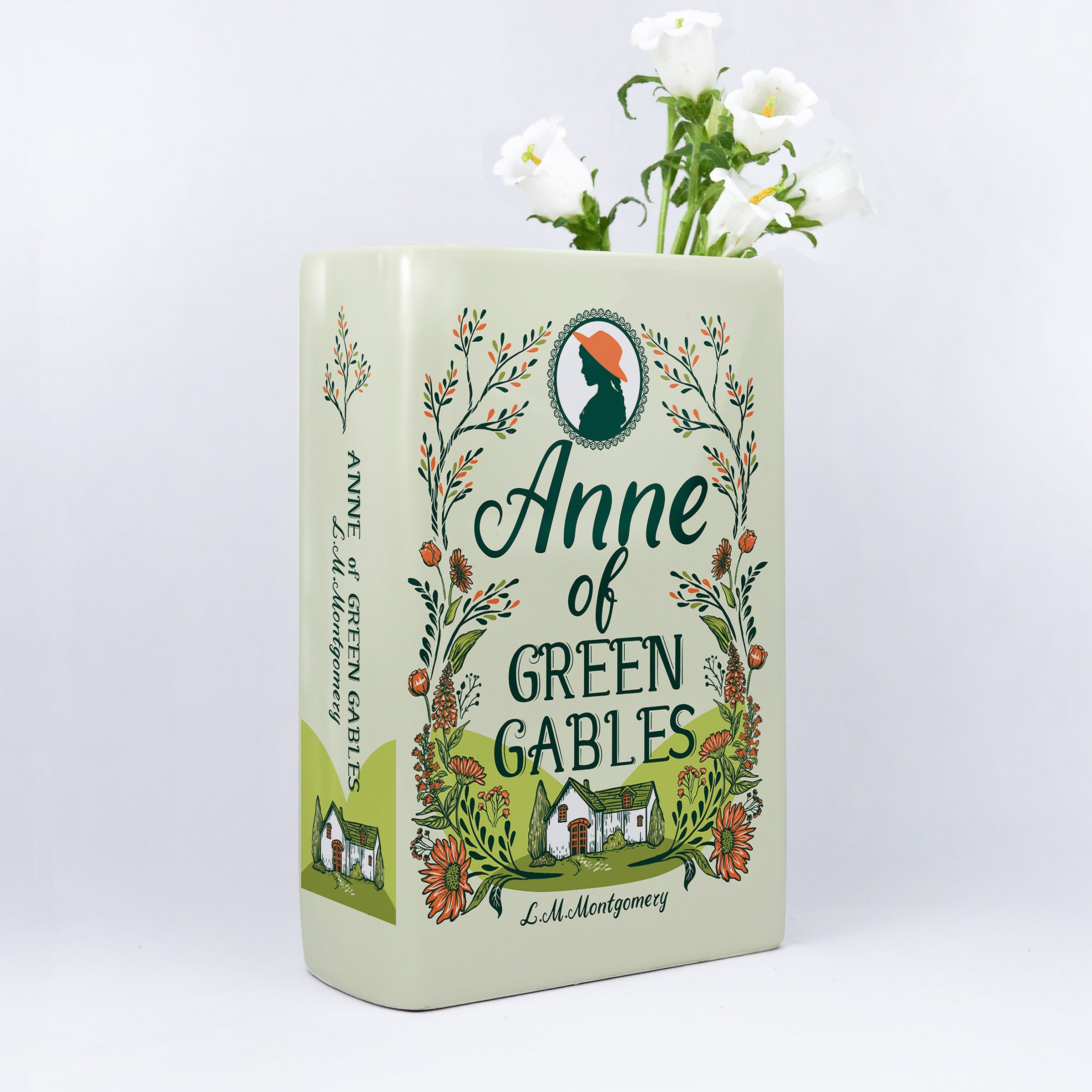 Anne of Green Gables Ceramic Book Vase - Large