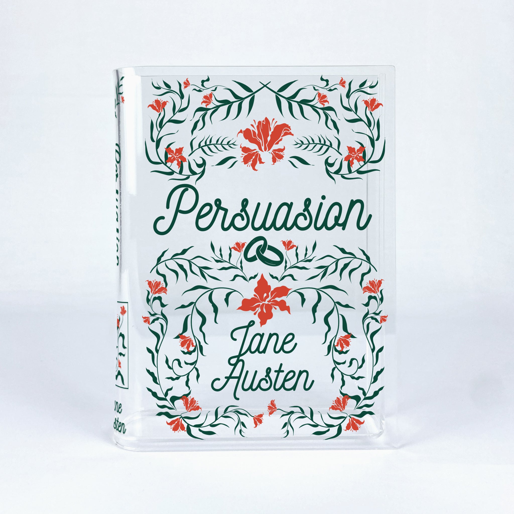 Persuasion Acrylic Book Vase - II