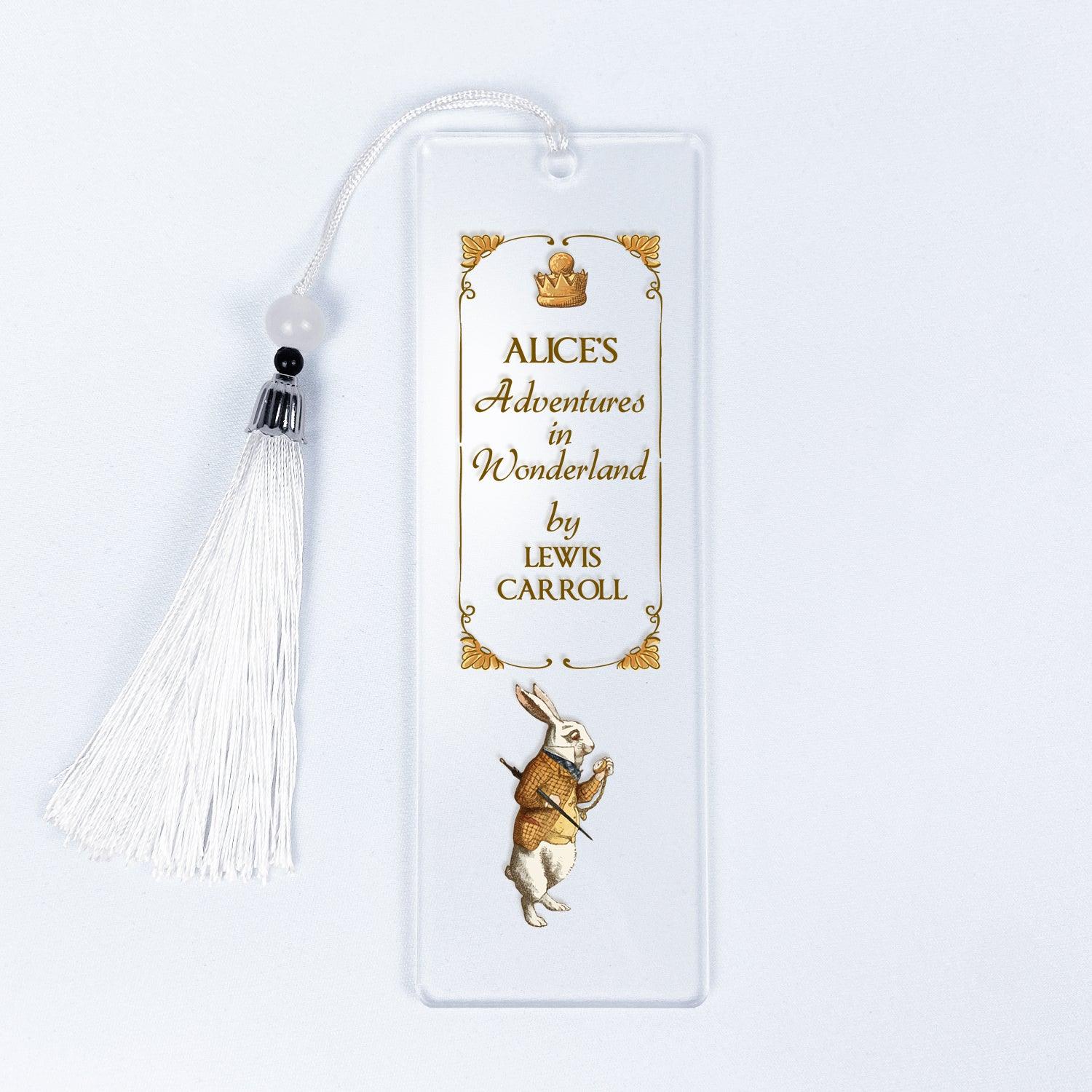Alice's Adventures in Wonderland Acrylic Bookmark
