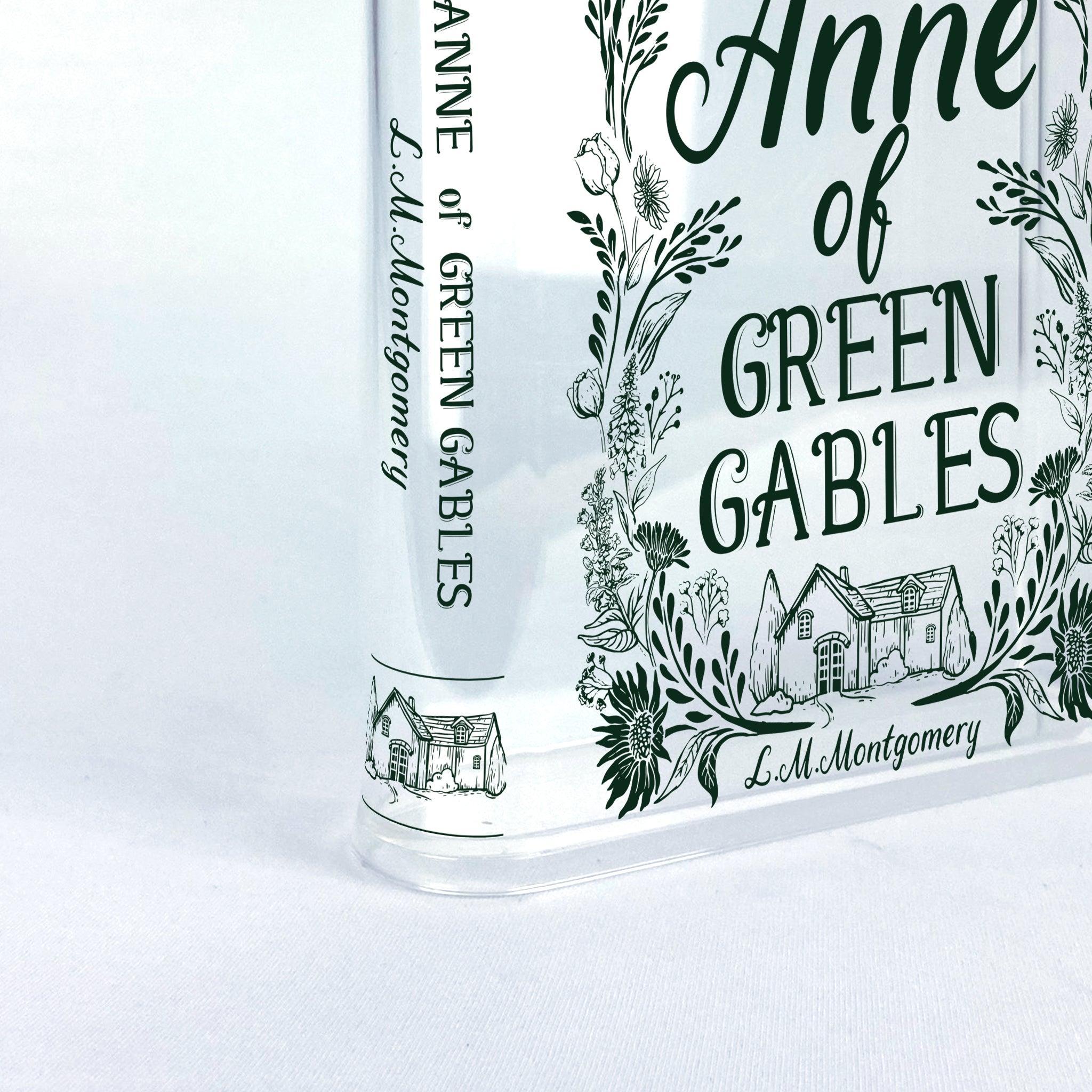 Anne of Green Gables Acrylic Book Vase - Green