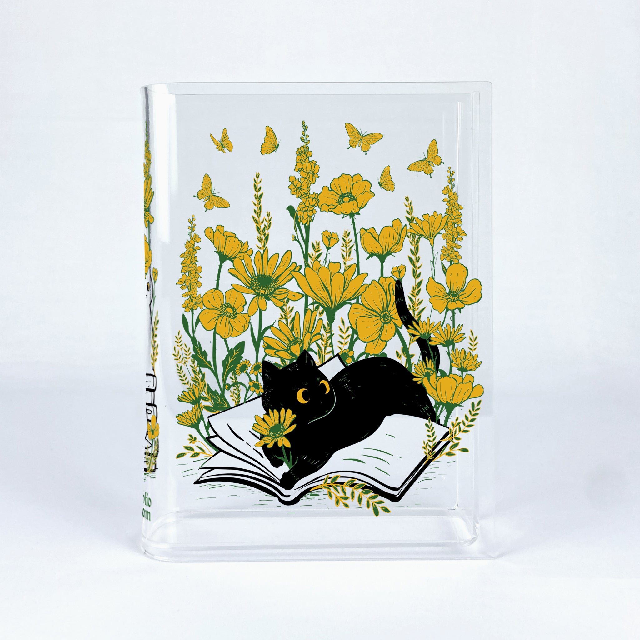 Cat Acrylic Book Vase