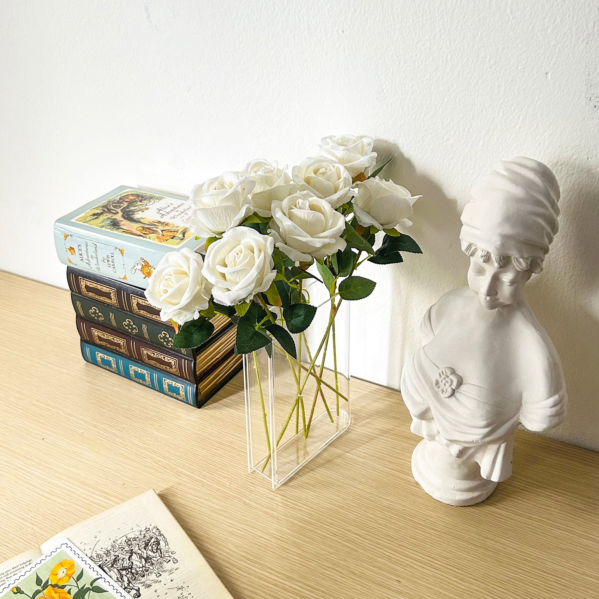 8PCS Artificial Roses