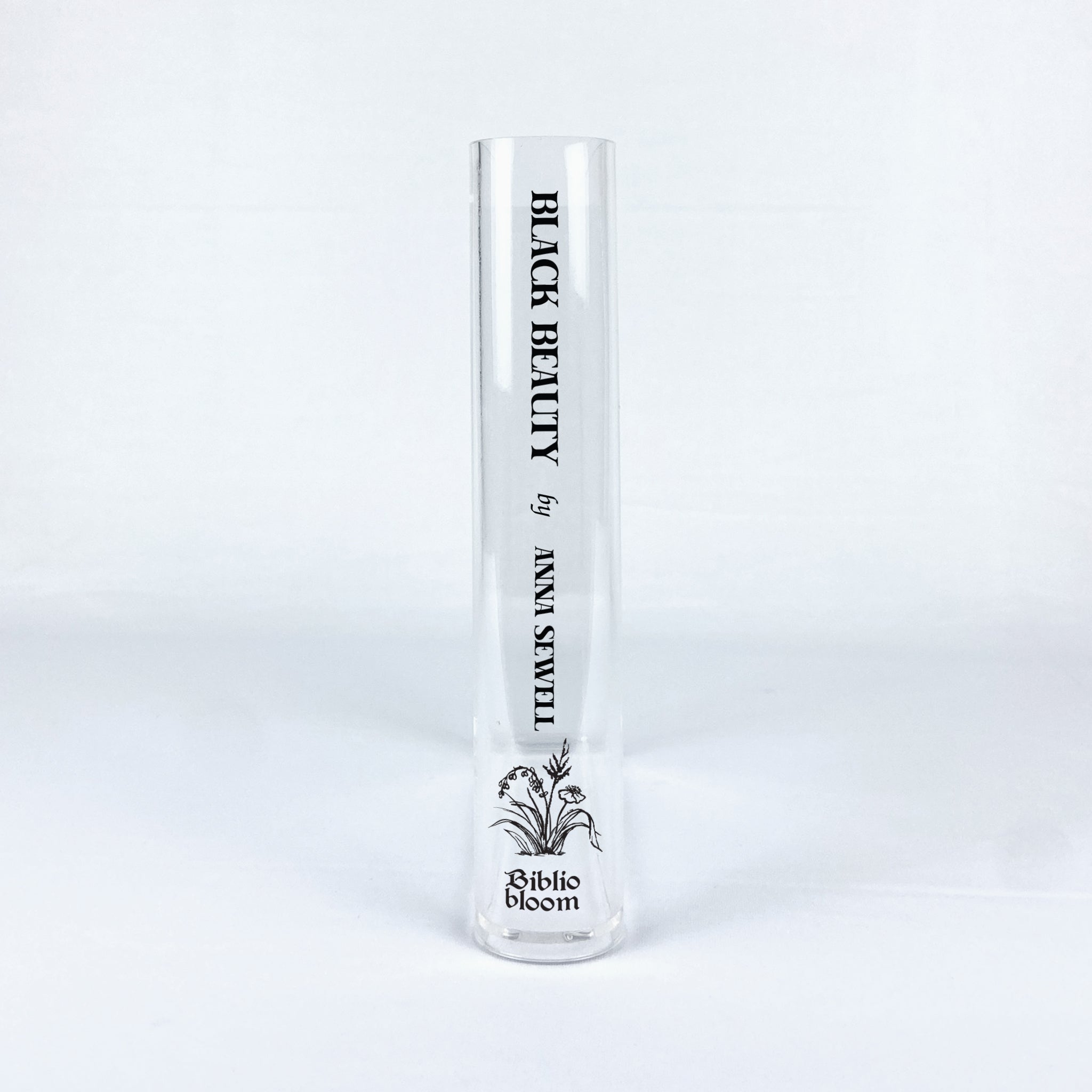 Black Beauty Acrylic Book Vase