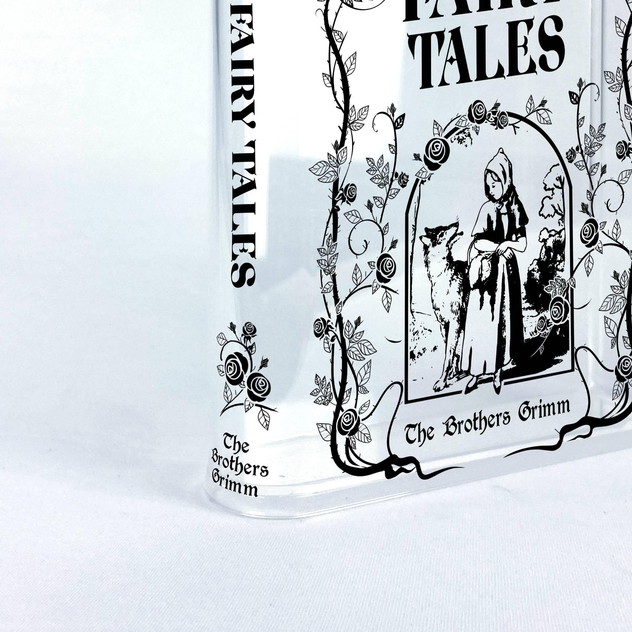 Grimms' Fairy Tales Acrylic Book Vase