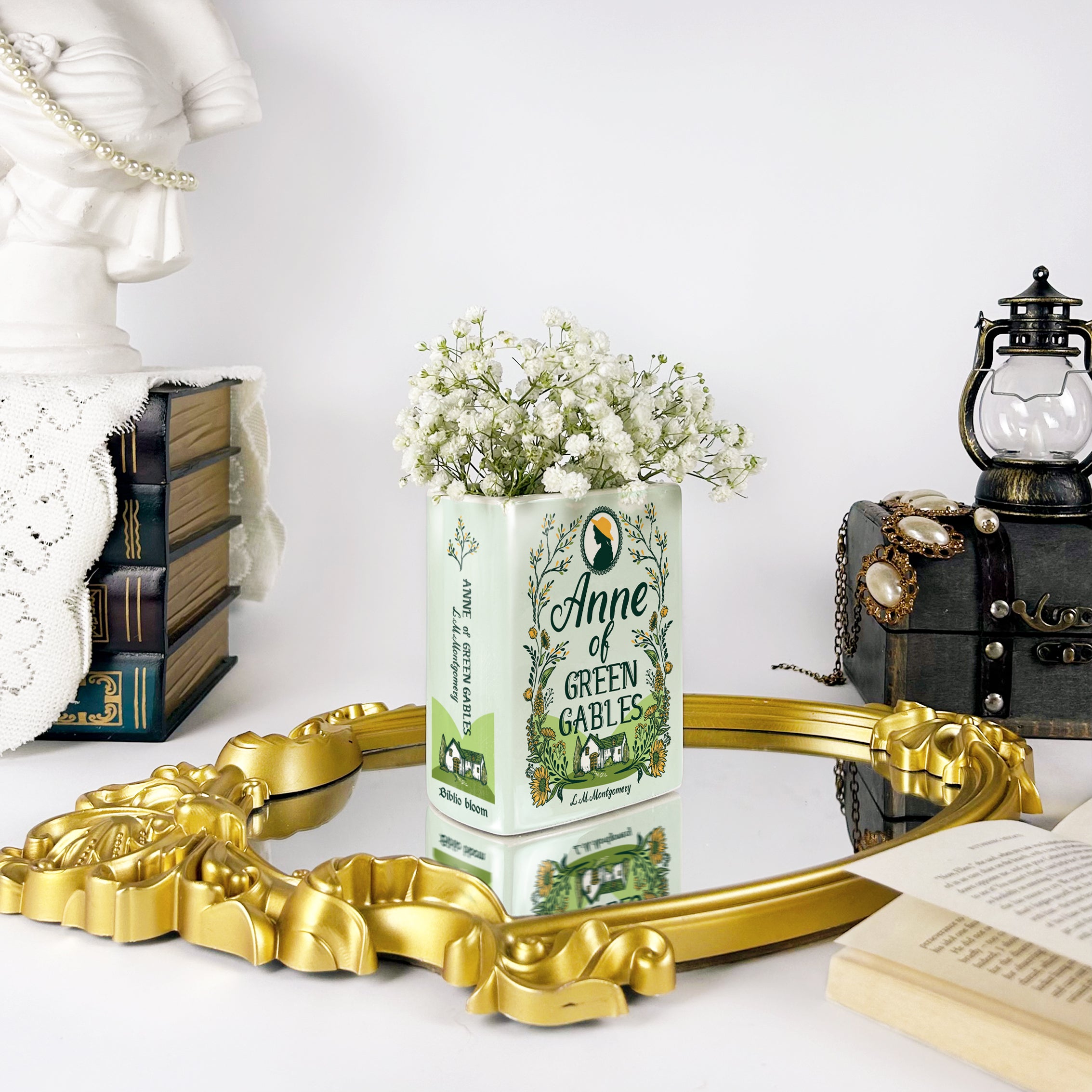 Anne of Green Gables Ceramic Book Vase - Small