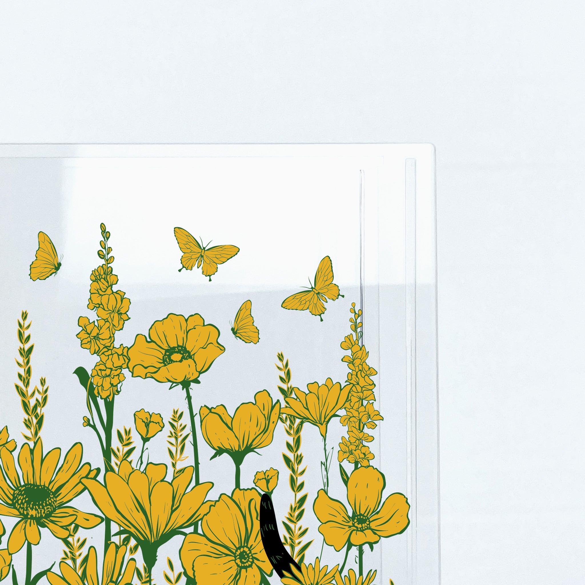 Cat Acrylic Book Vase