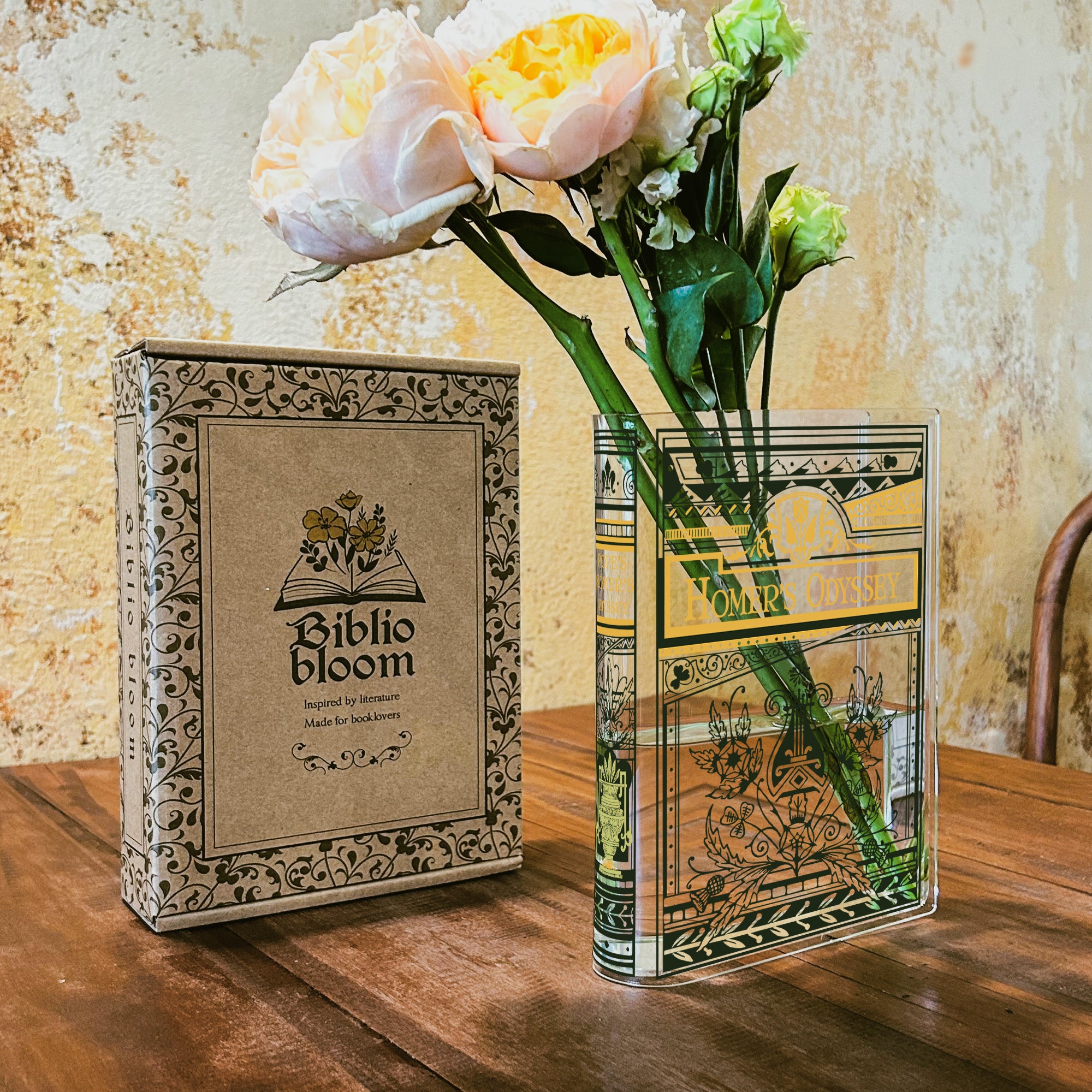 Odyssey Acrylic Book Vase