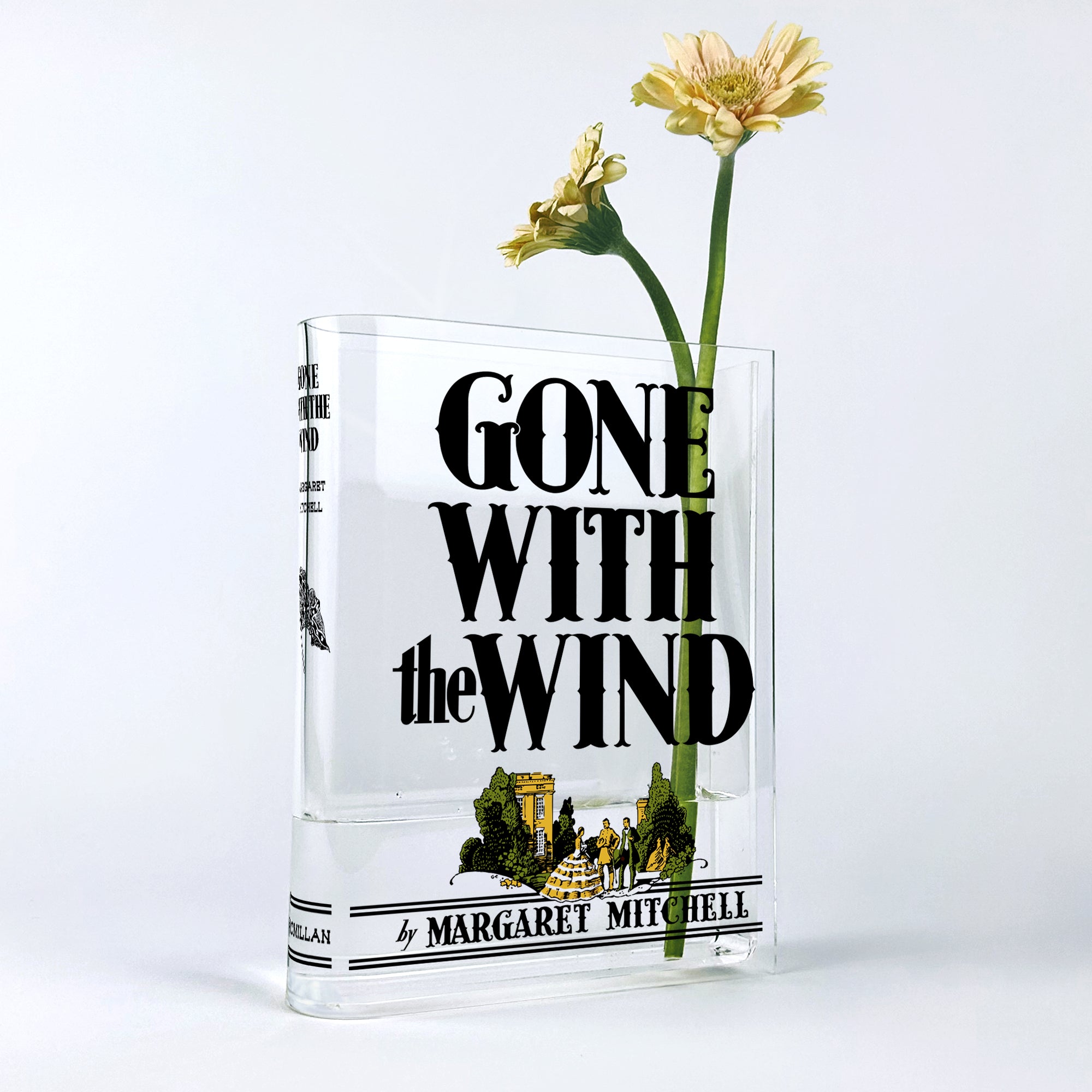 Gone with the Wind Acrylic Book Vase