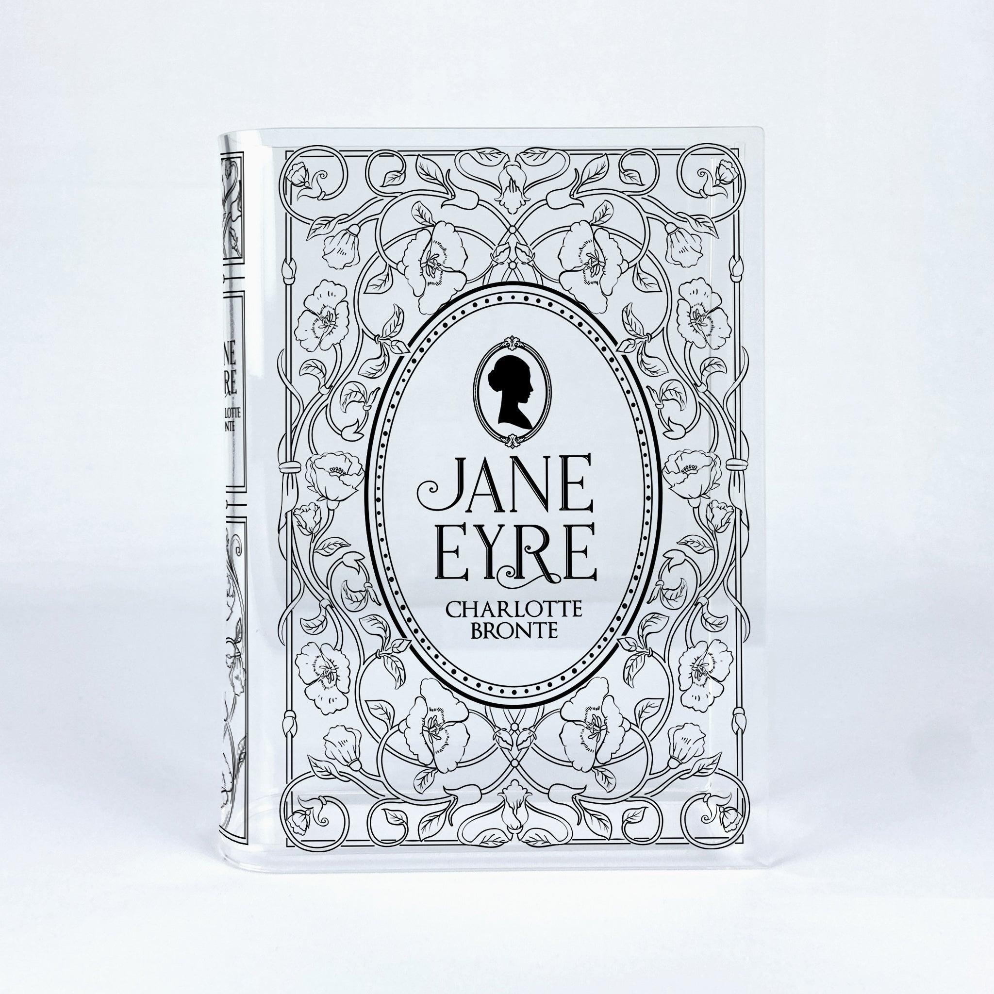 Jane Eyre Acrylic Book Vase - Black
