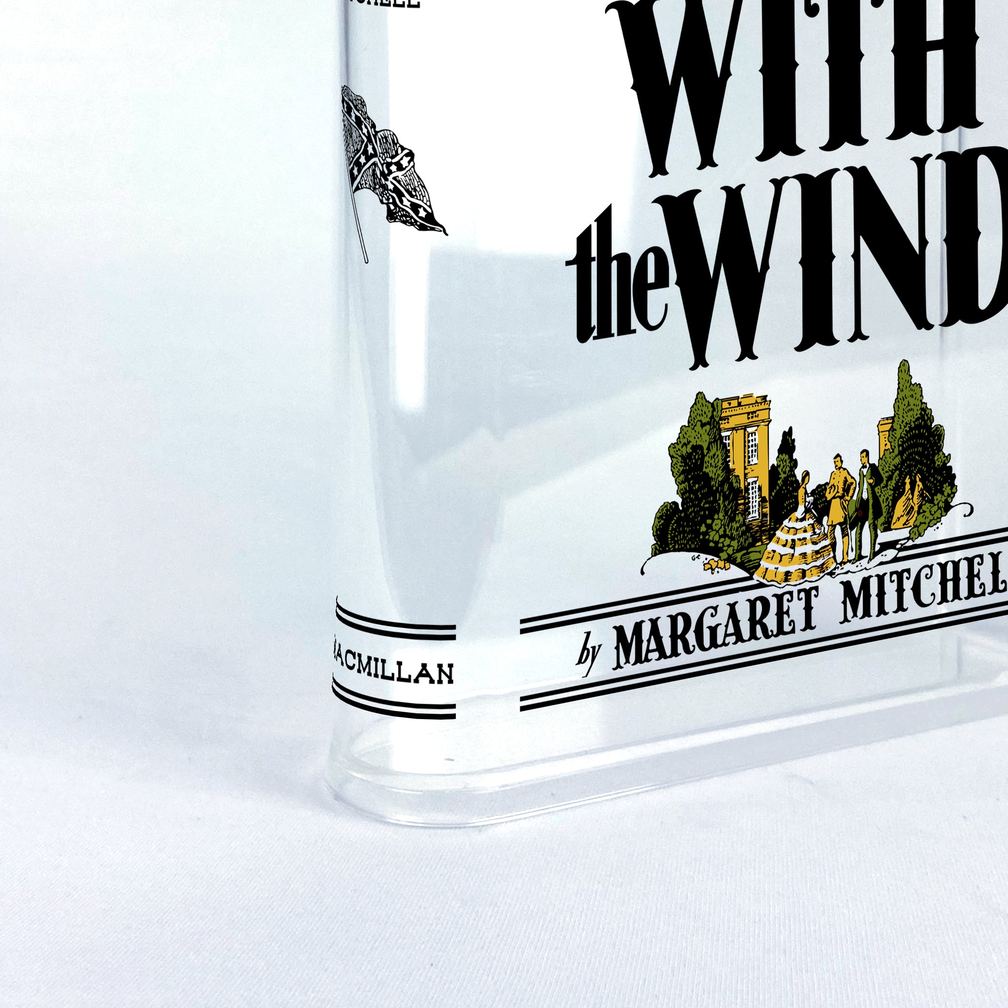 Gone with the Wind Acrylic Book Vase