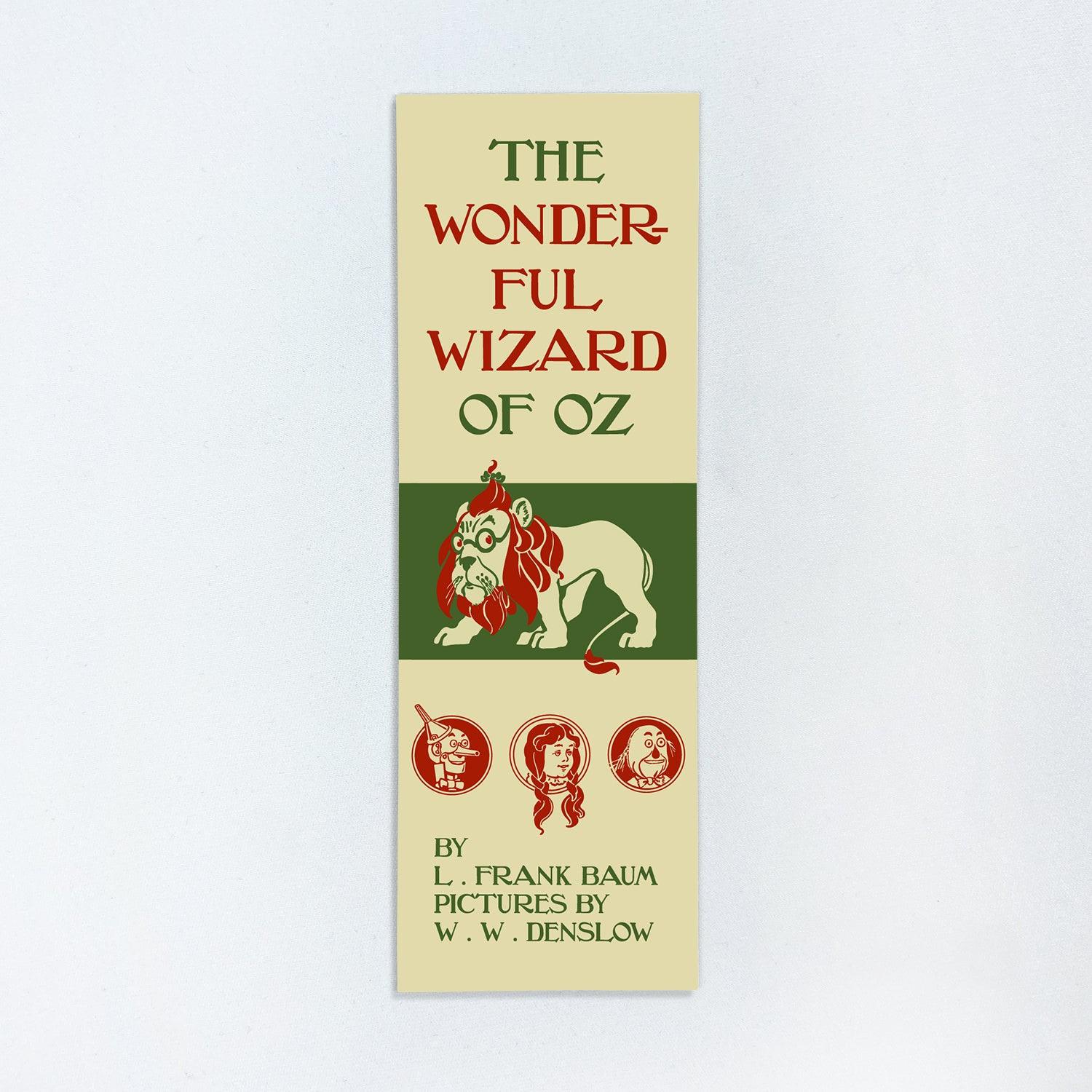 The Wonderful Wizard of Oz Paper Bookmark