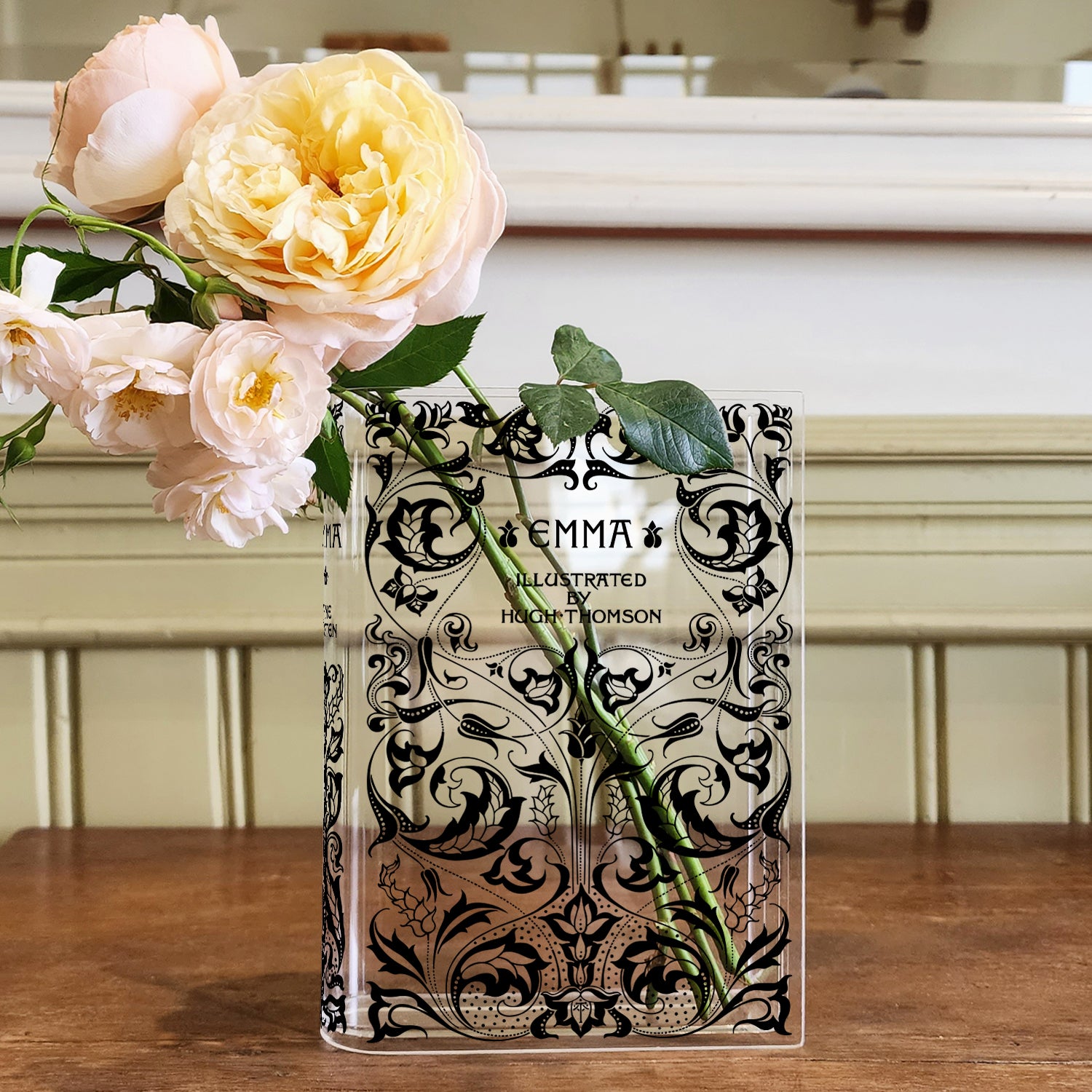 Emma Acrylic Book Vase