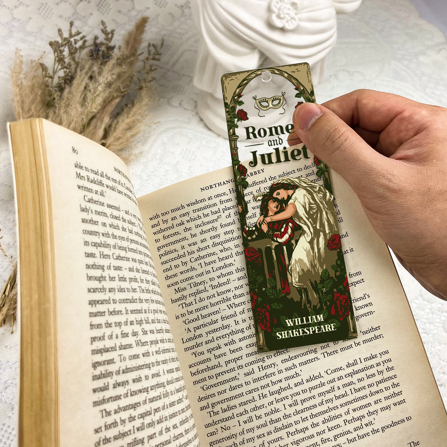 Romeo and Juliet Acrylic Bookmark