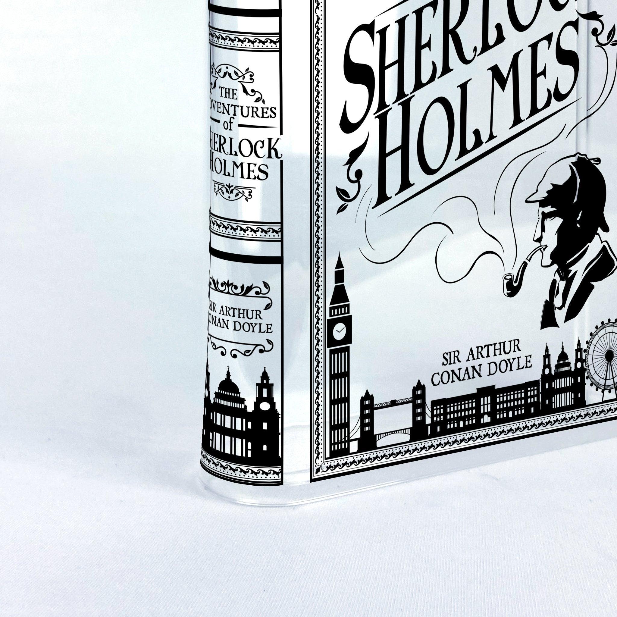 Sherlock Holmes Acrylic Book Vase