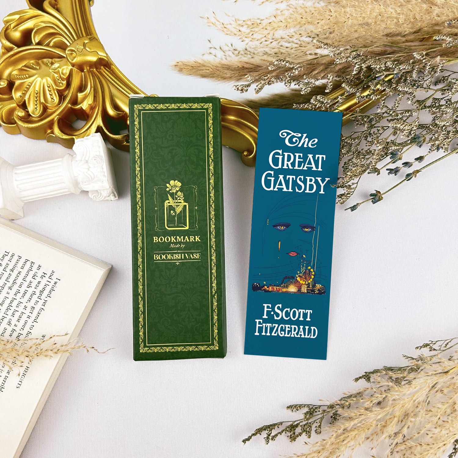 The Great Gatsby Paper Bookmark