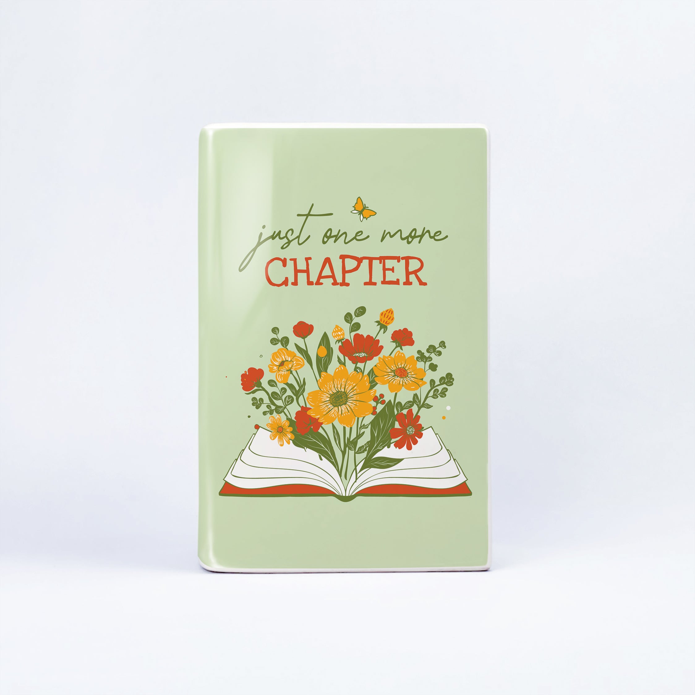 Just One More Chapter Ceramic Book Vase - Large