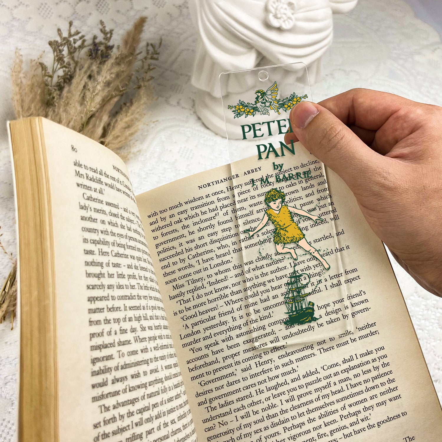 Peter Pan Acrylic Bookmark