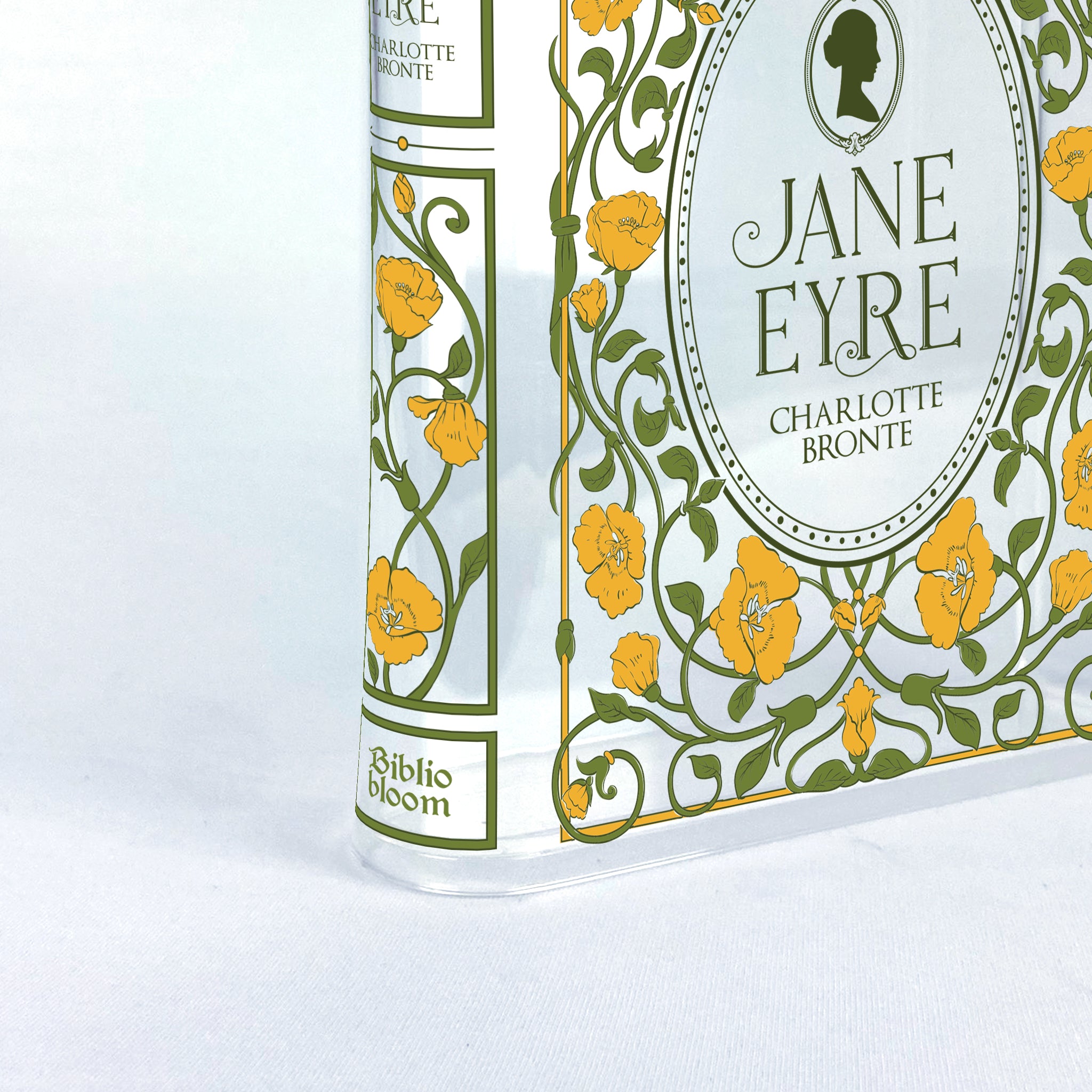 Jane Eyre Acrylic Book Vase - Colorful
