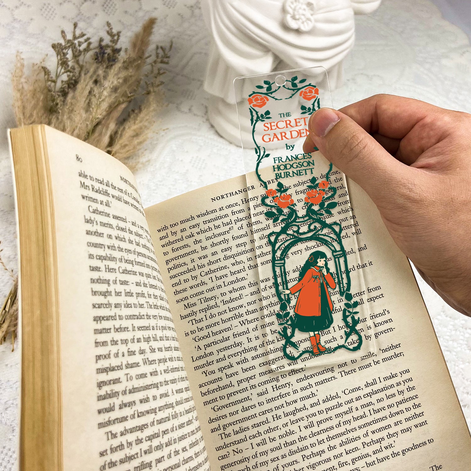 The Secret Garden Acrylic Bookmark