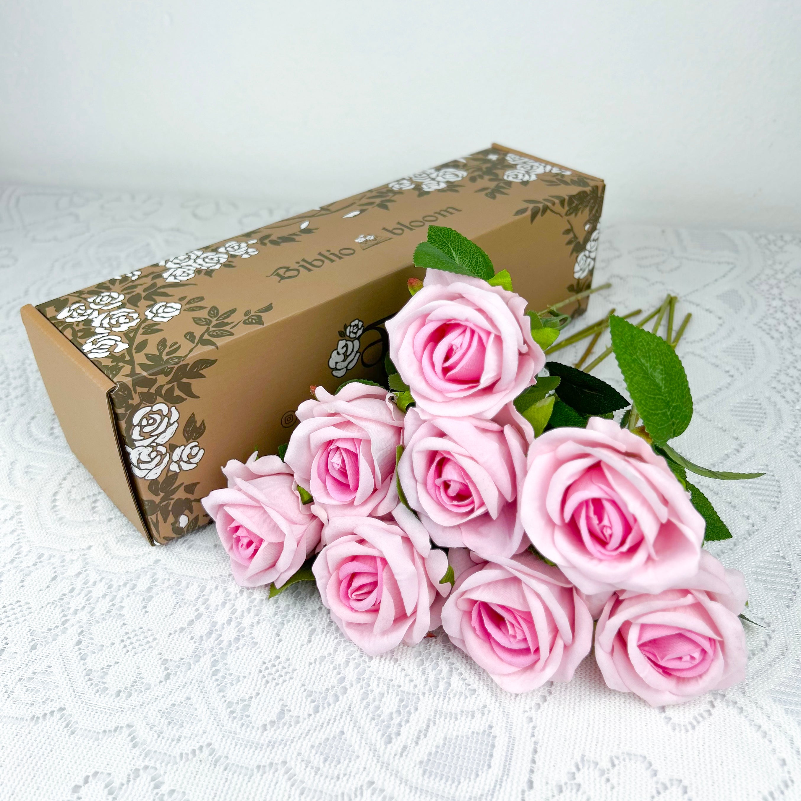 8PCS Artificial Roses
