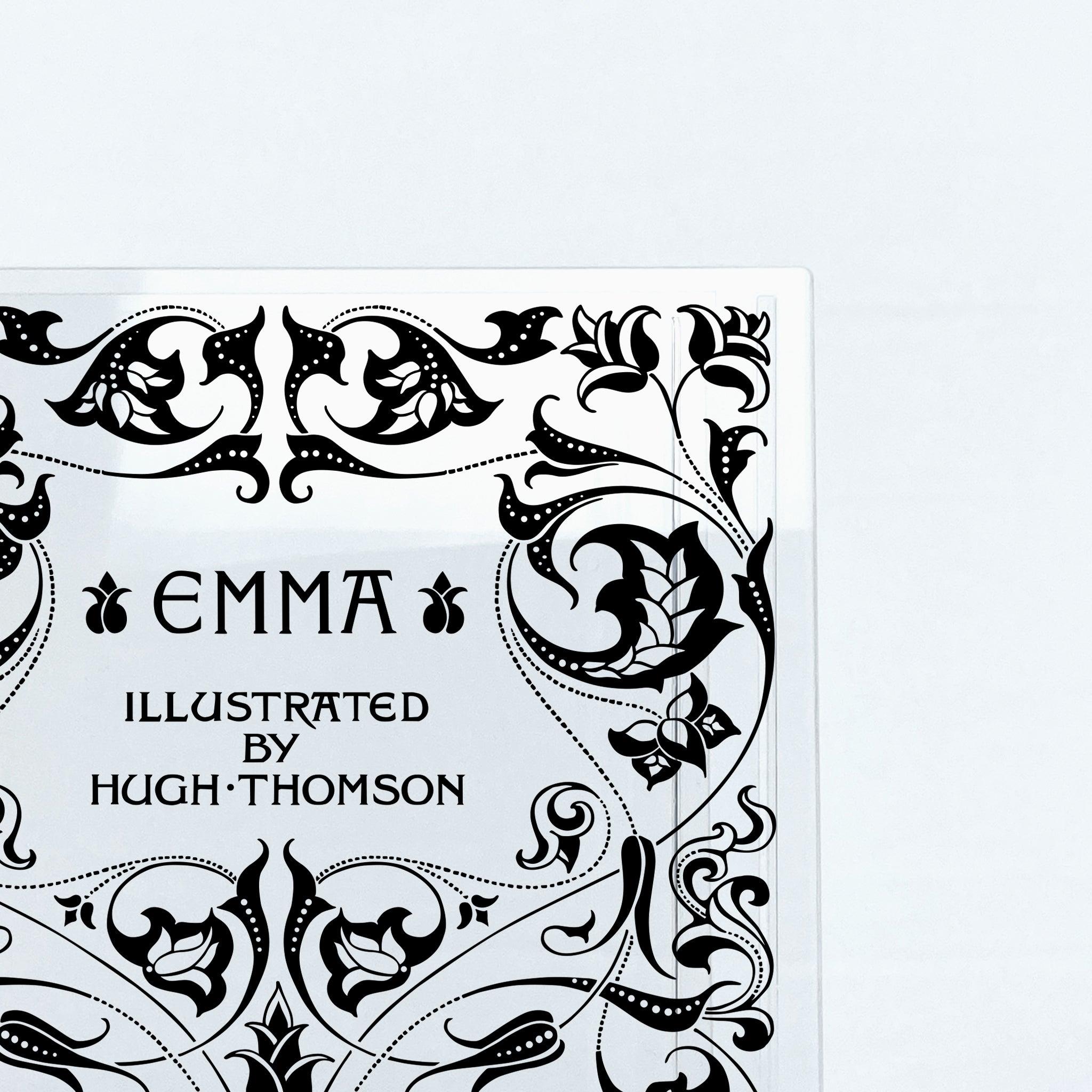 Emma Acrylic Book Vase