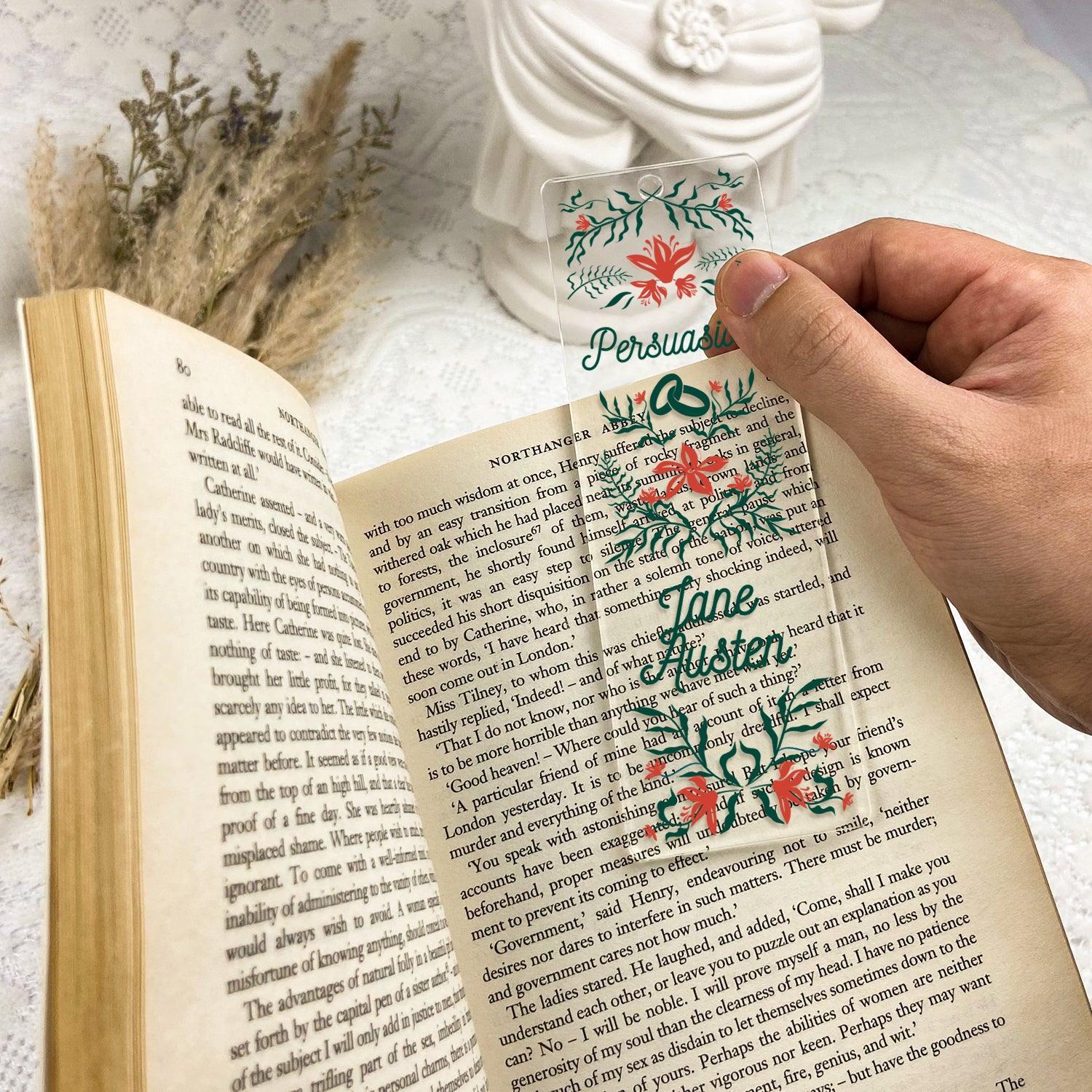 Persuasion Acrylic Bookmark