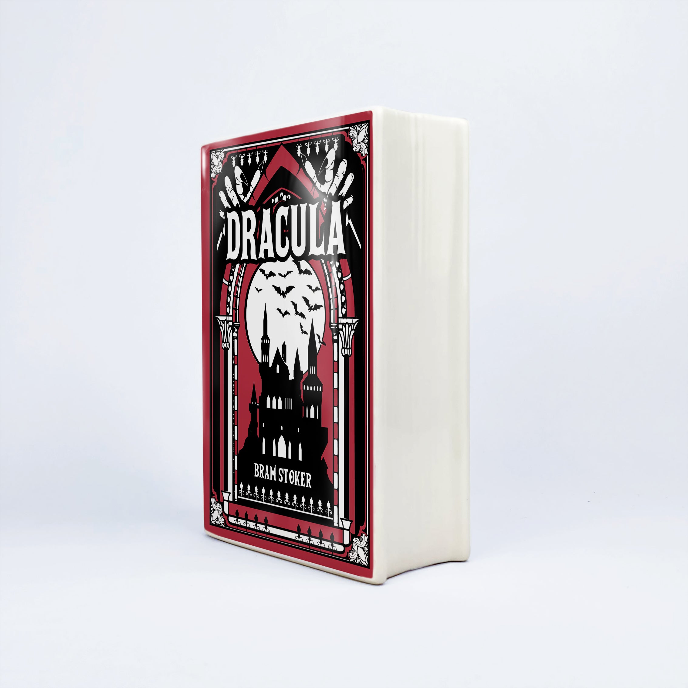 Dracula Ceramic Book Vase - Large