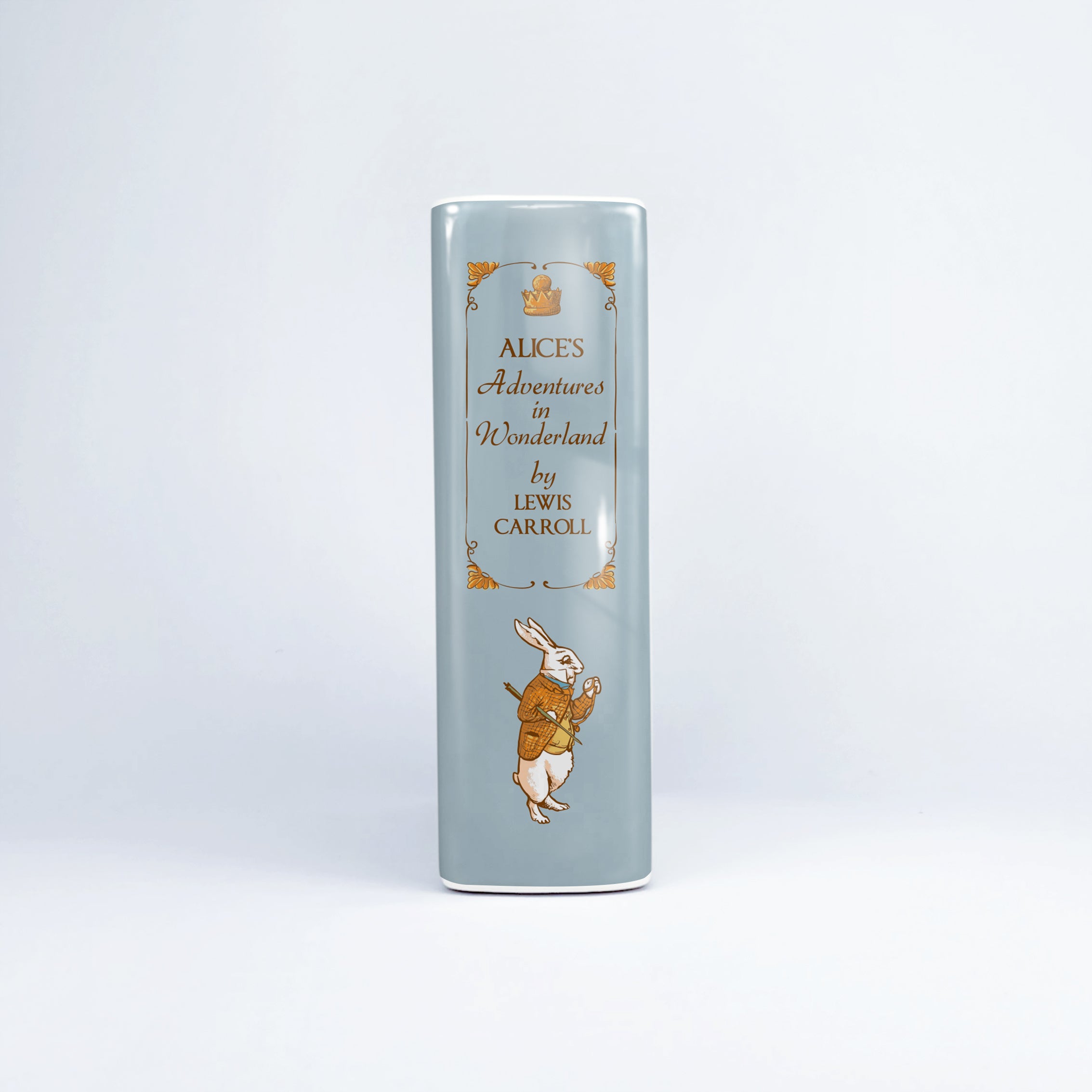 Alice in Wonderland Ceramic Book Vase - Large