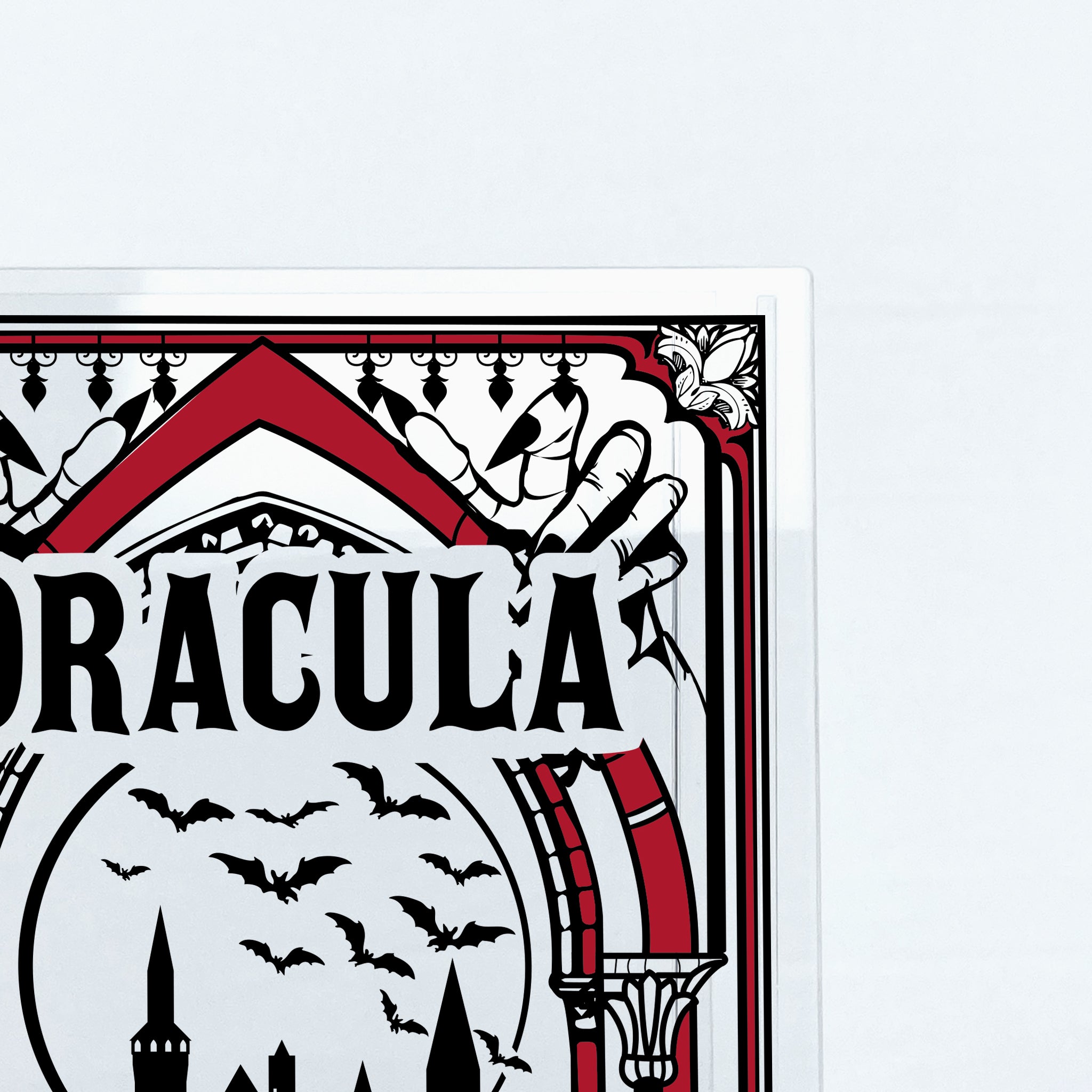Dracula Acrylic Book Vase - Colorful