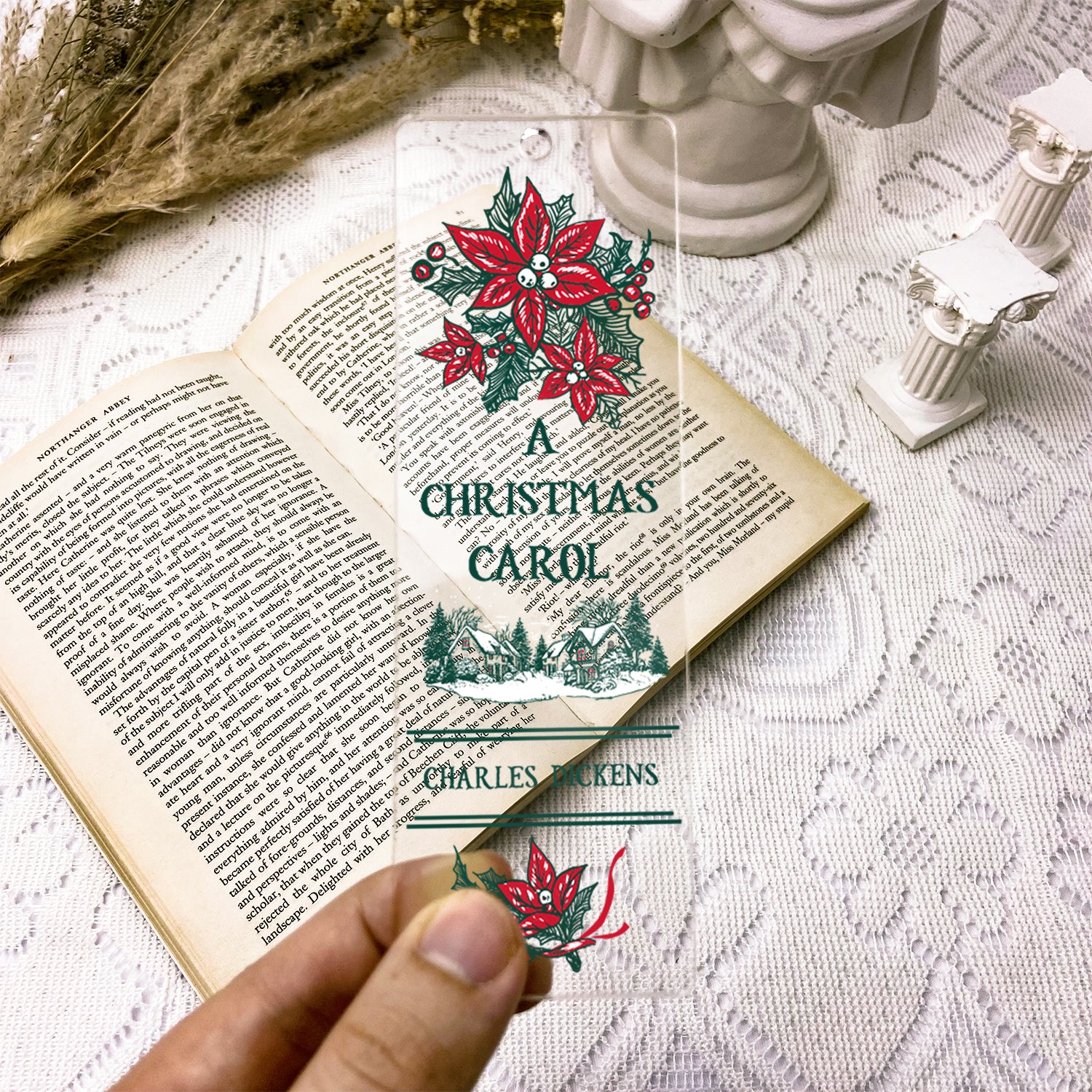 A Christmas Carol Acrylic Bookmark
