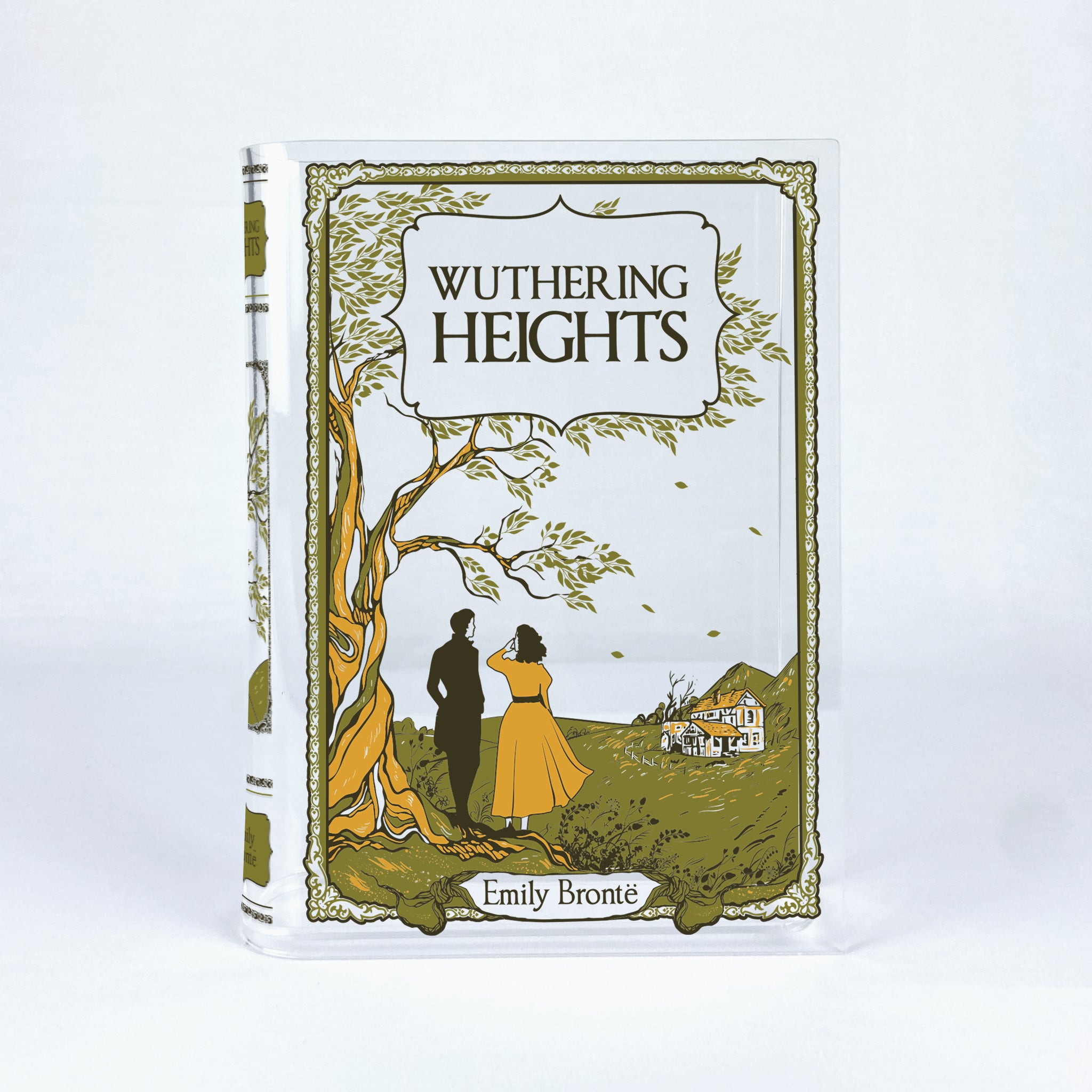 Wuthering Heights Acrylic Book Vase - Colorful