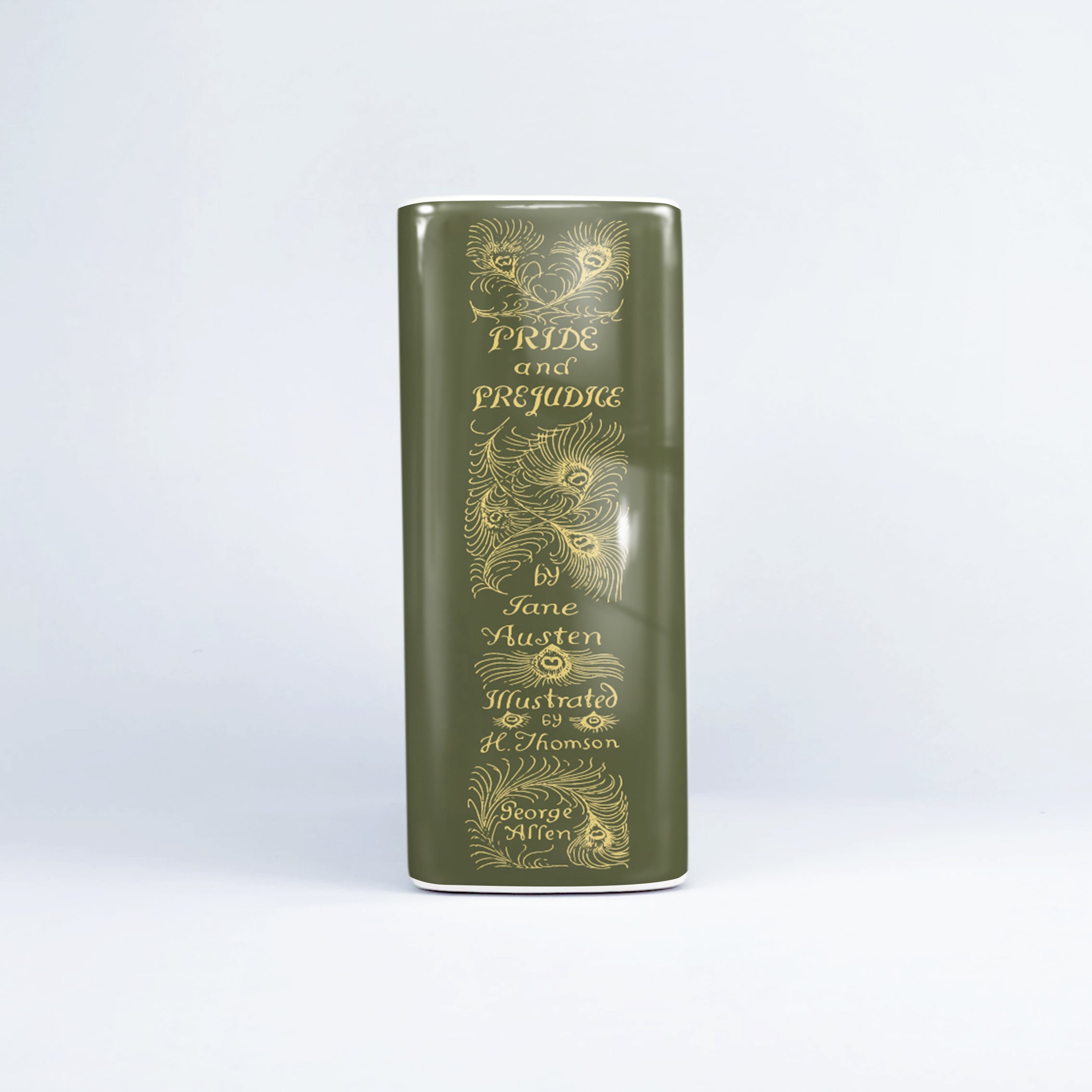 Pride and Prejudice Ceramic Book Vase - Small