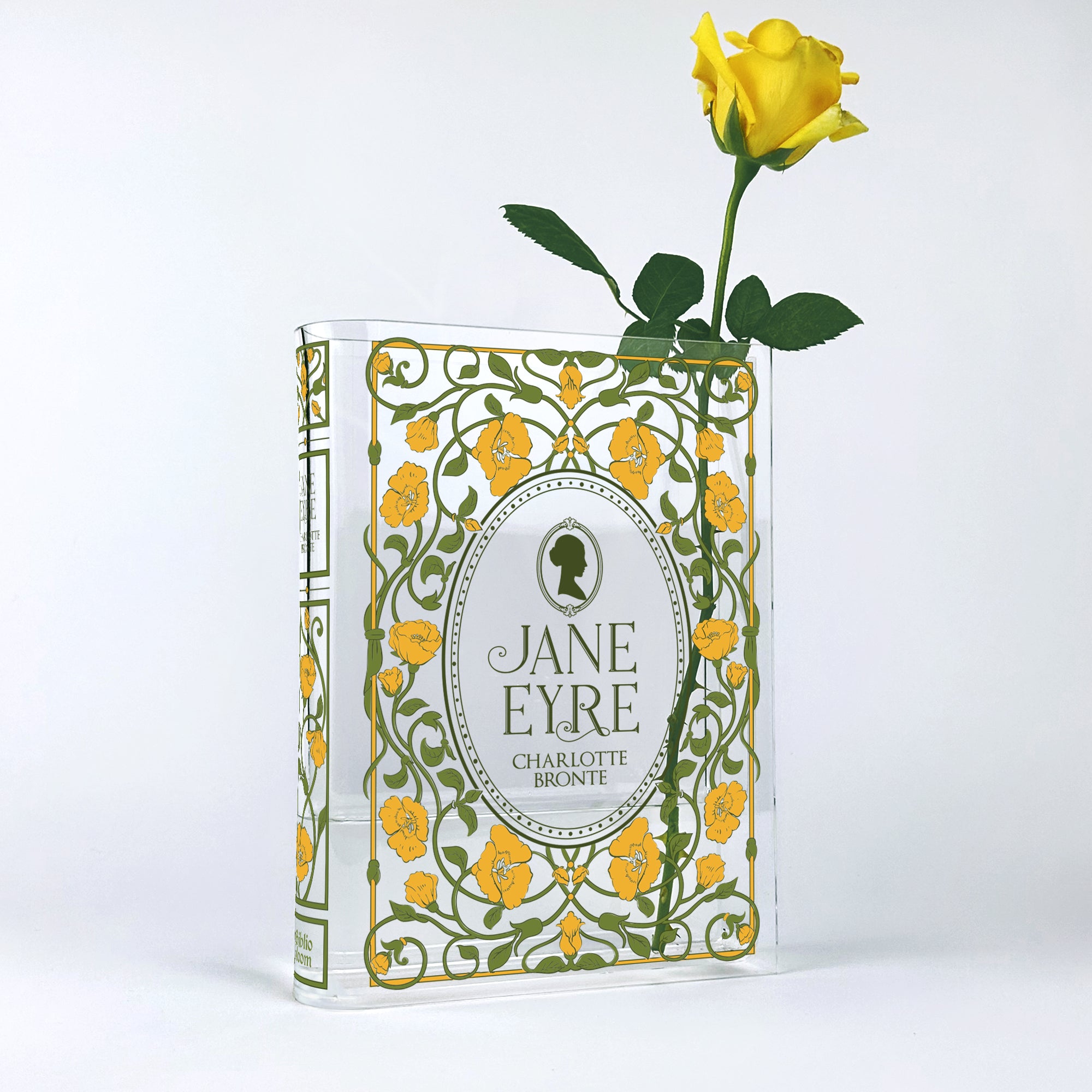 Jane Eyre Acrylic Book Vase - Colorful