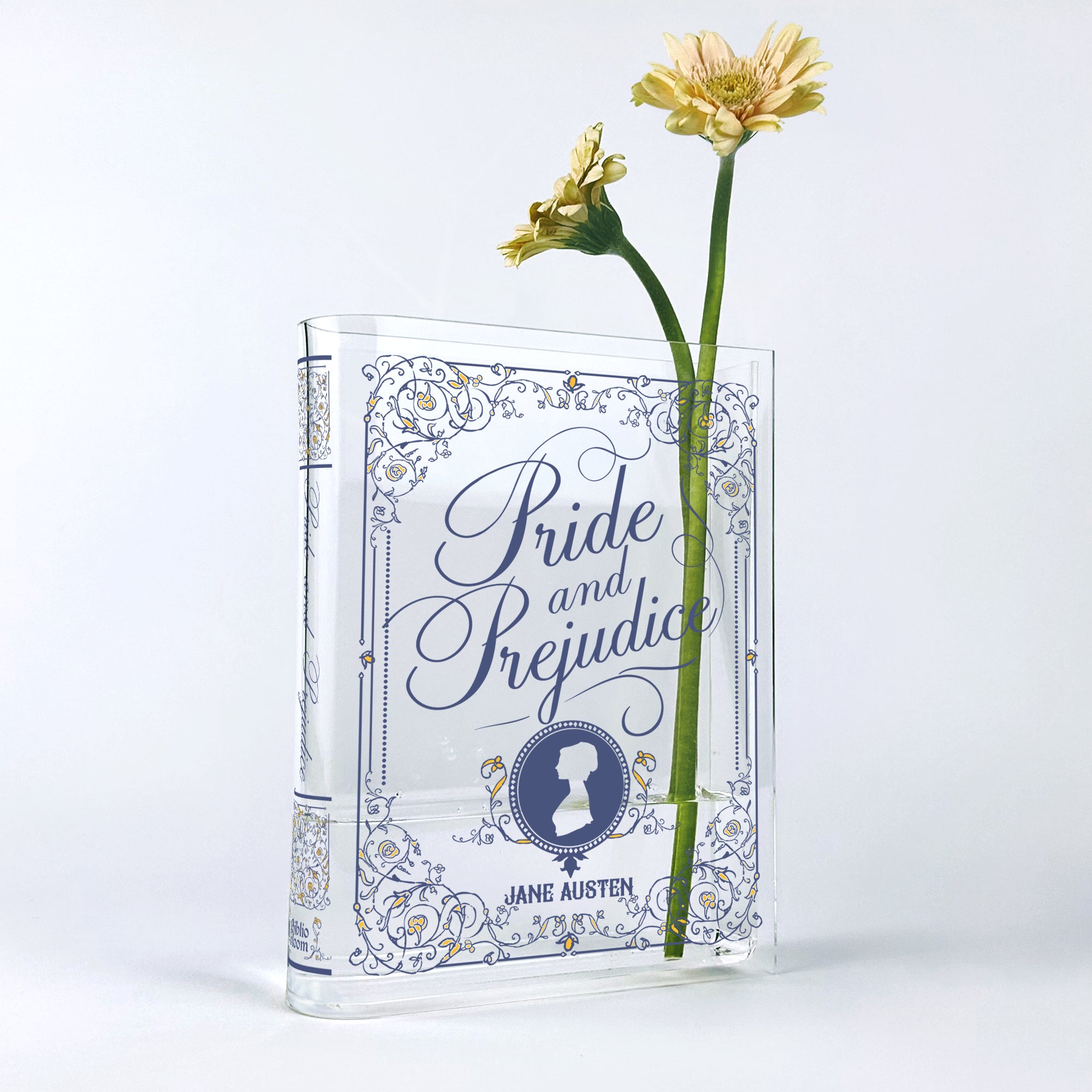Pride and Prejudice Acrylic Book Vase - II - Colorful