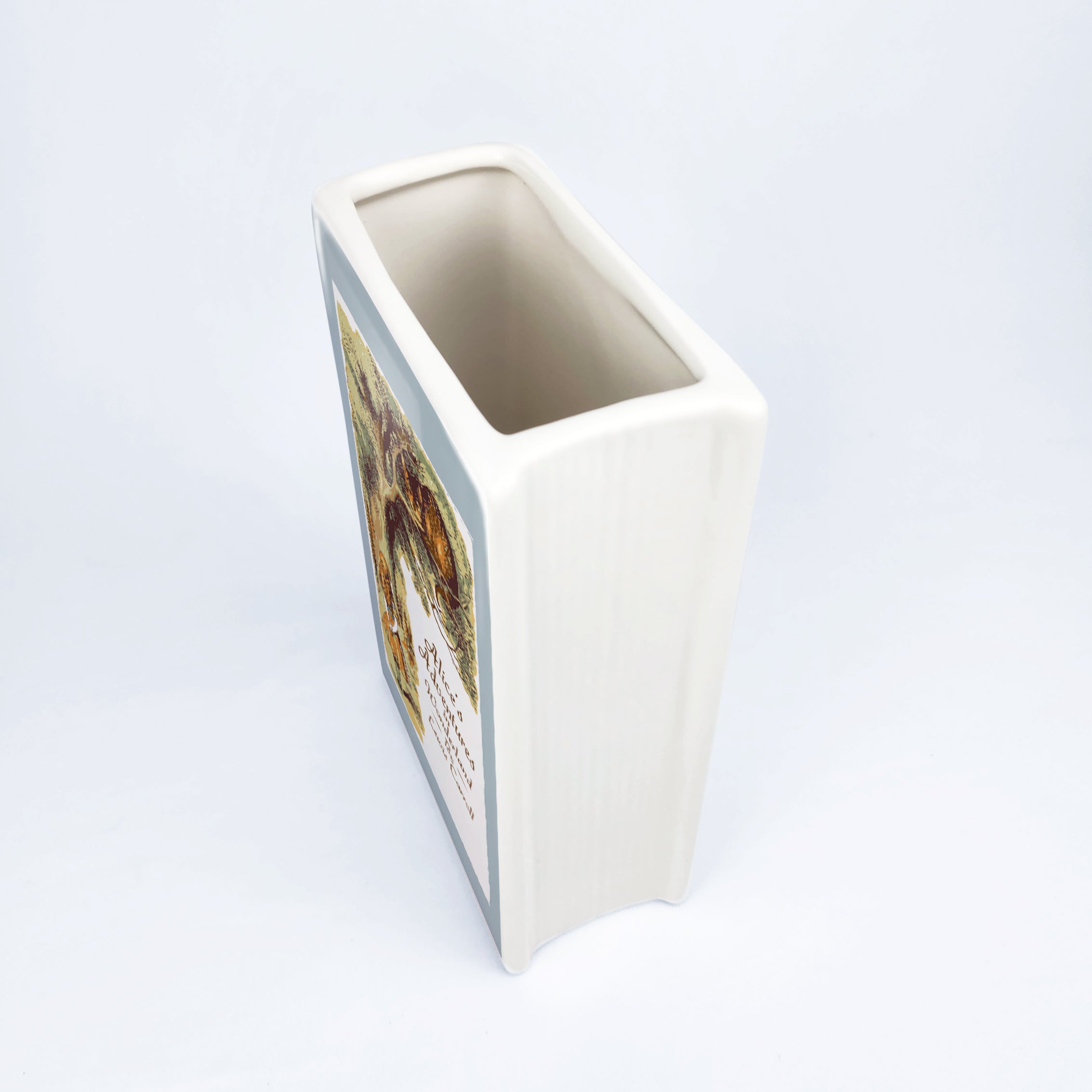 Alice in Wonderland Ceramic Book Vase - Large