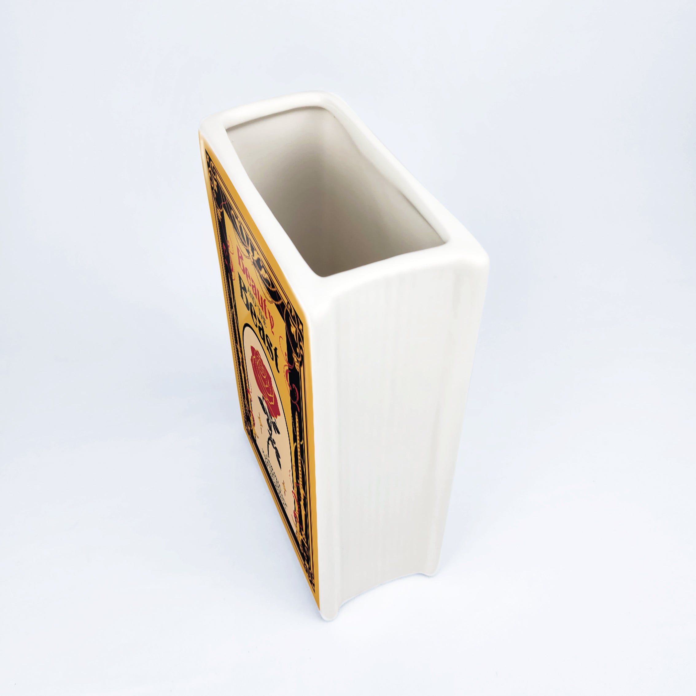 Beauty and the Beast Ceramic Book Vase - Large