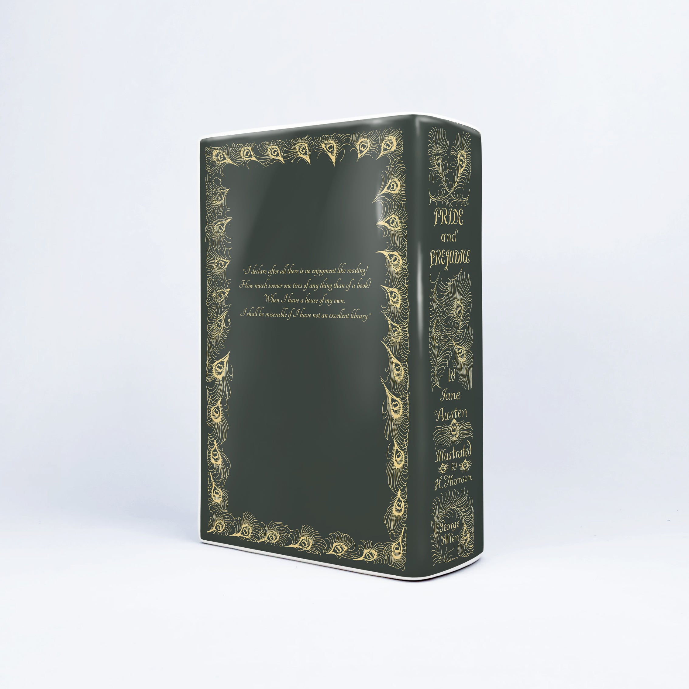 Pride and Prejudice Ceramic Book Vase - Large