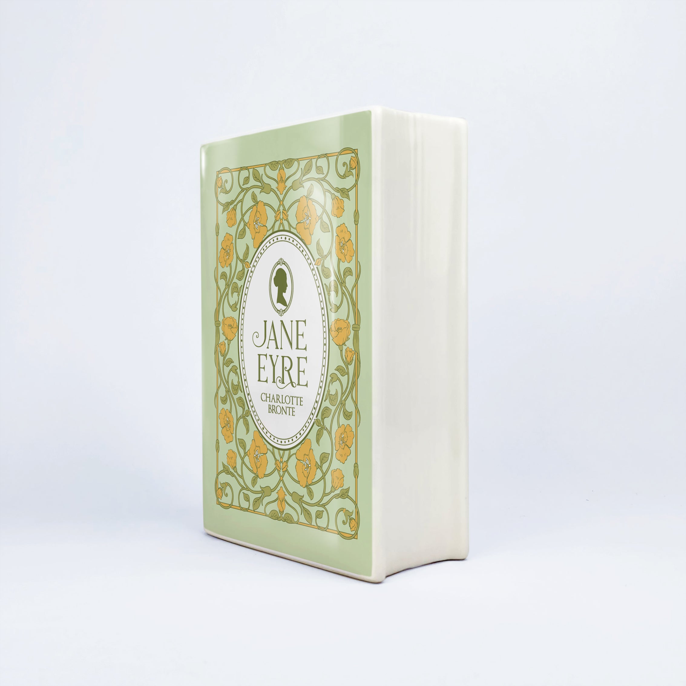 Jane Eyre Ceramic Book Vase - Large