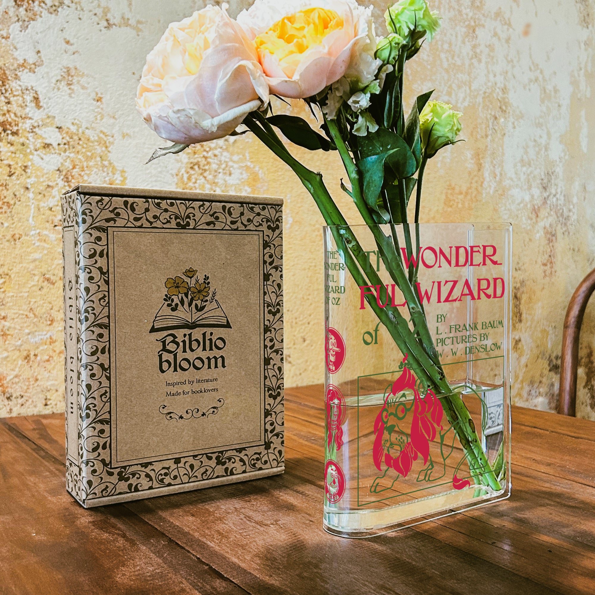 Wizard of Oz Acrylic Book Vase - II