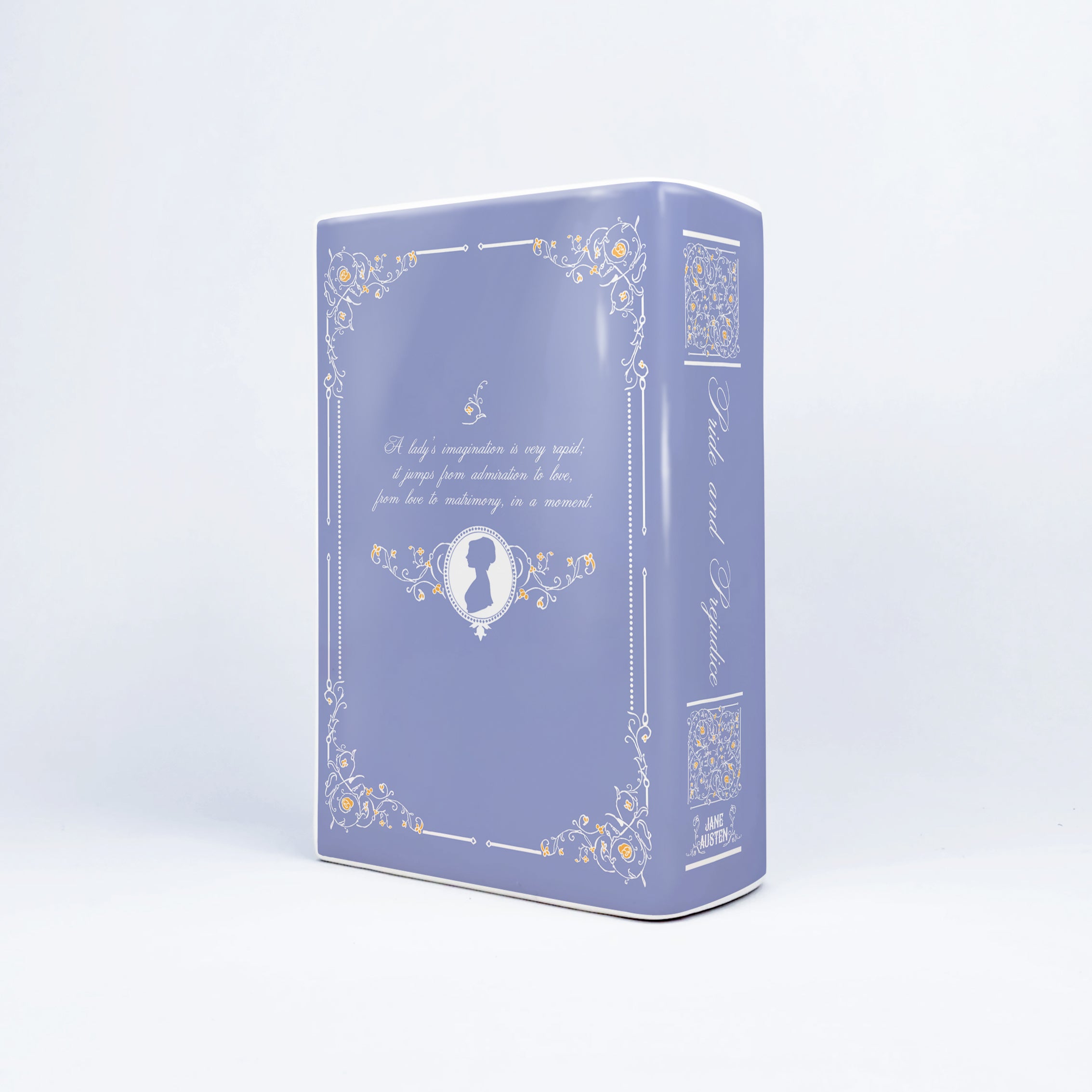 Pride and Prejudice Ceramic Book Vase - II - Large